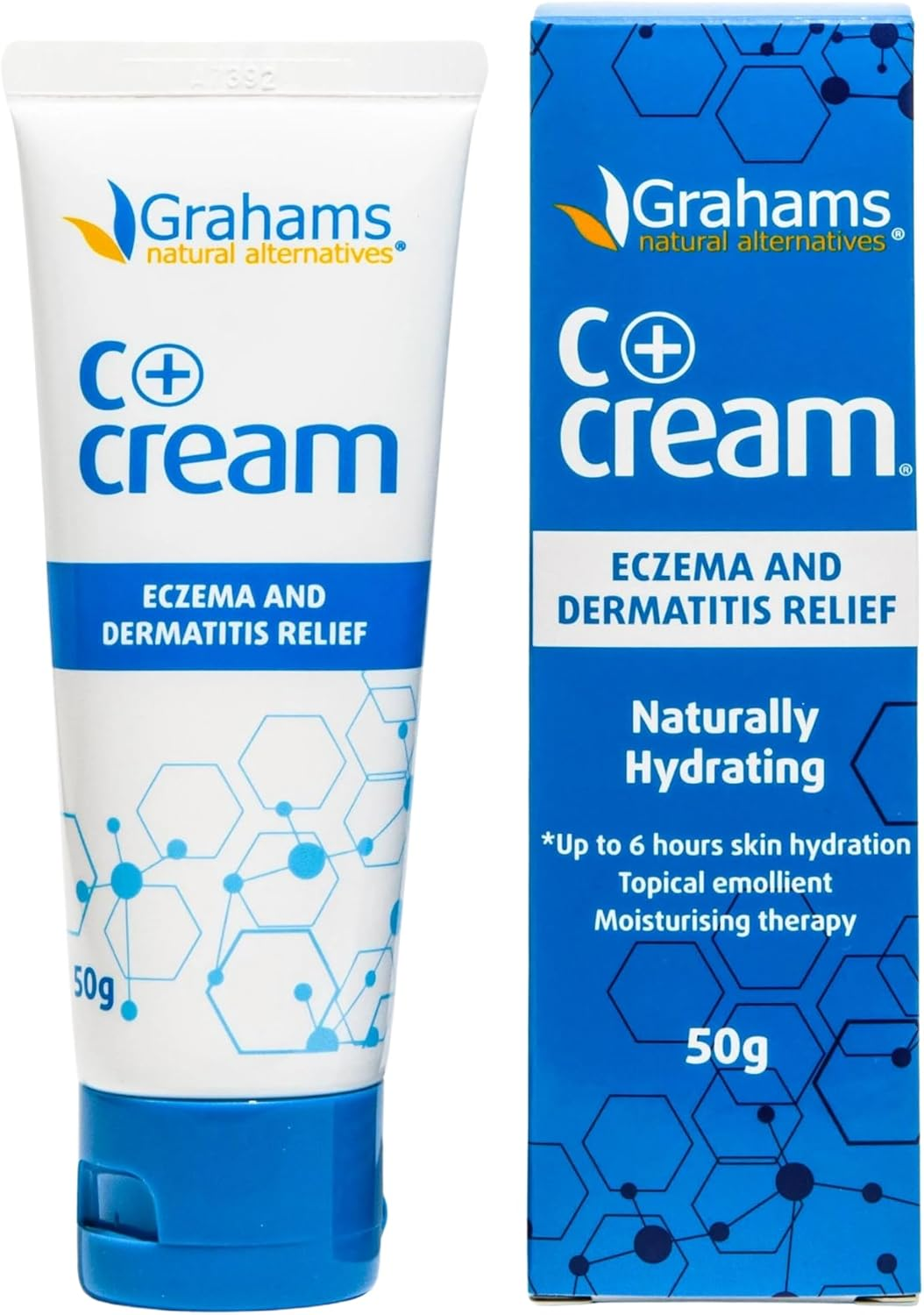 Grahams Natural C+ Eczema Dermatitis Cream, 50 Grams image number 4