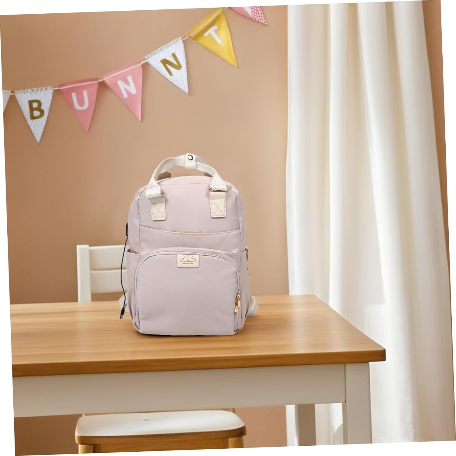 Holibanna Multi-Functional Diaper Bag Backpack Shoulder Diaper Bag for Mom Portable Travel Tote