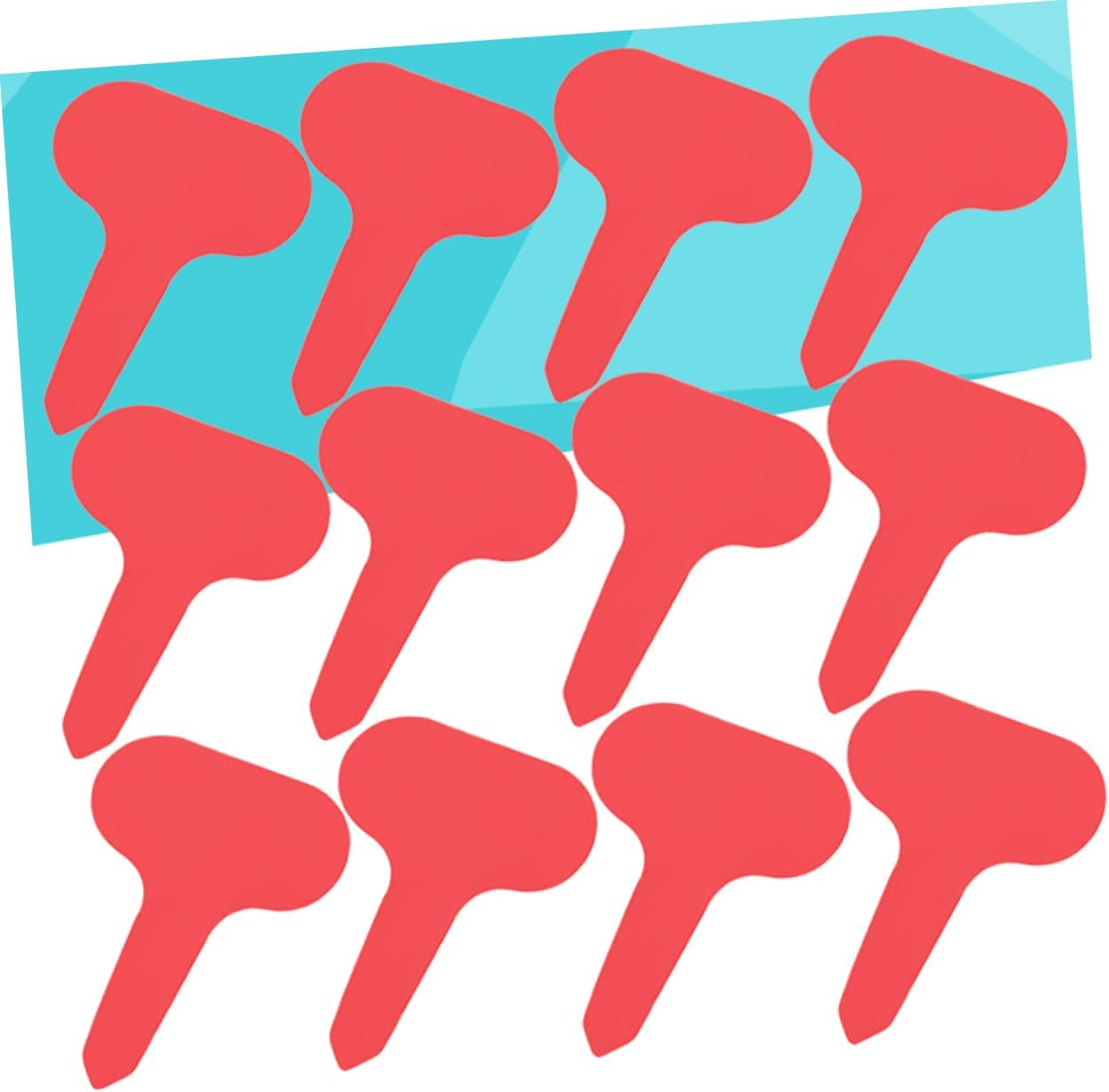 200Pcs Plant Label Plastic Inserted Garden Marker Flower Tag Plant Garden Label For image number 5