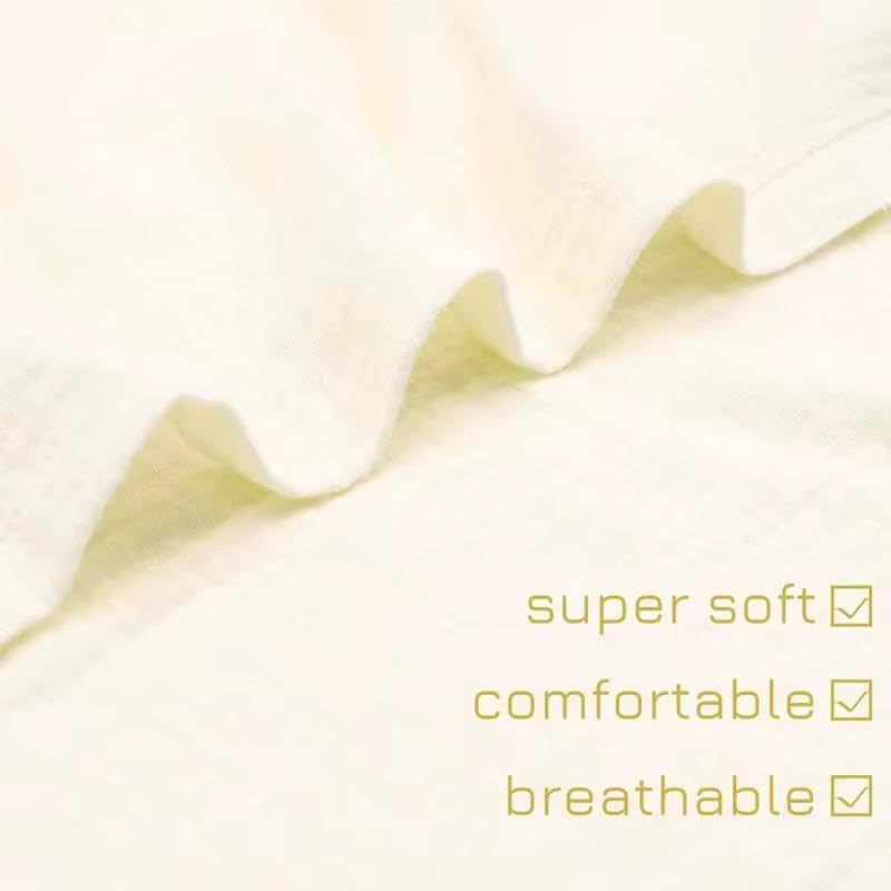 Baby Lounger and Cover(Free Cover). HNPP Nude Pink Lounger and Cream Gauze Cotton Cover. (Cream) image number 1