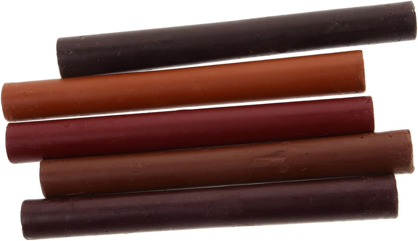 DOITOOL 5Pcs Furniture Refinishing Crayons Hardwood Floor Scratch Repair Kit Multi-Function Drawing Pens image number 3