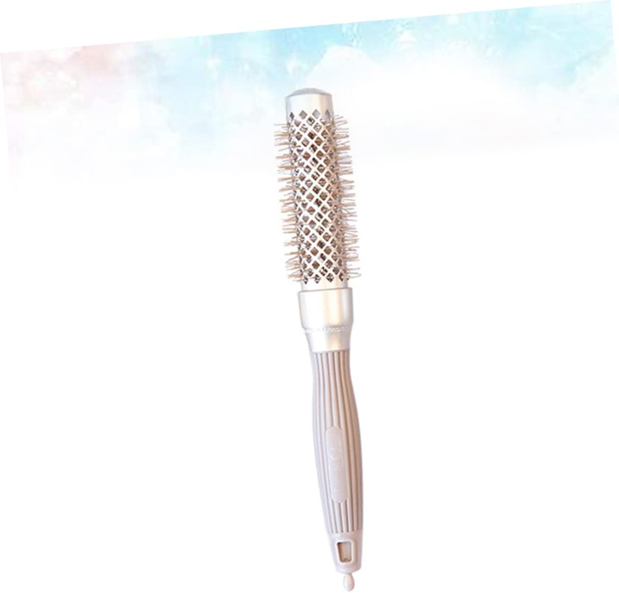 FOYTOKI Hair Curling Comb Aluminum Tube Curling Brush 32# Anti-Static Multi-Purpose Styling Tool for Salon and Home Use image number 3