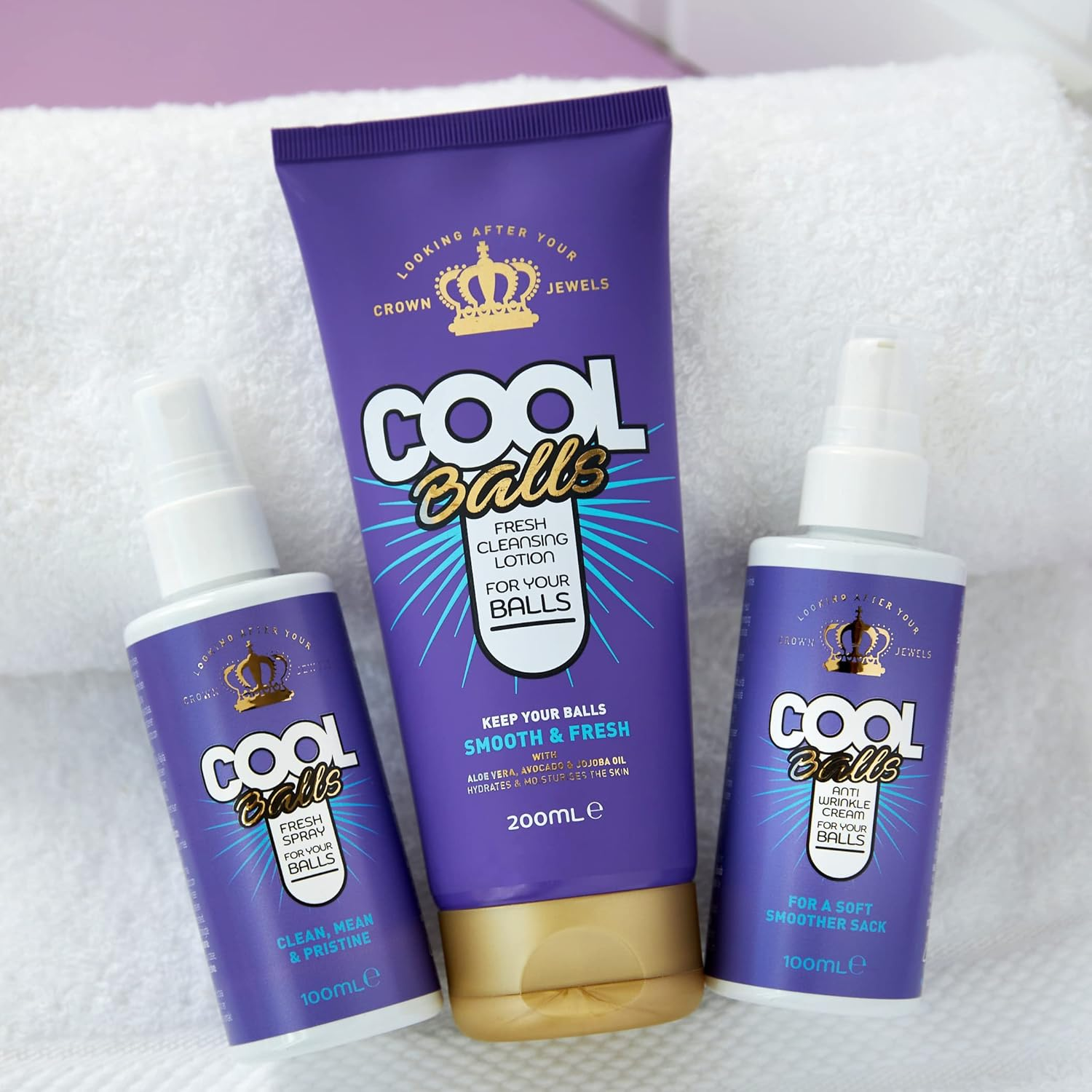 Cool Balls - Keeping Your Balls Smooth and Fresh (Gift Set) image number 3