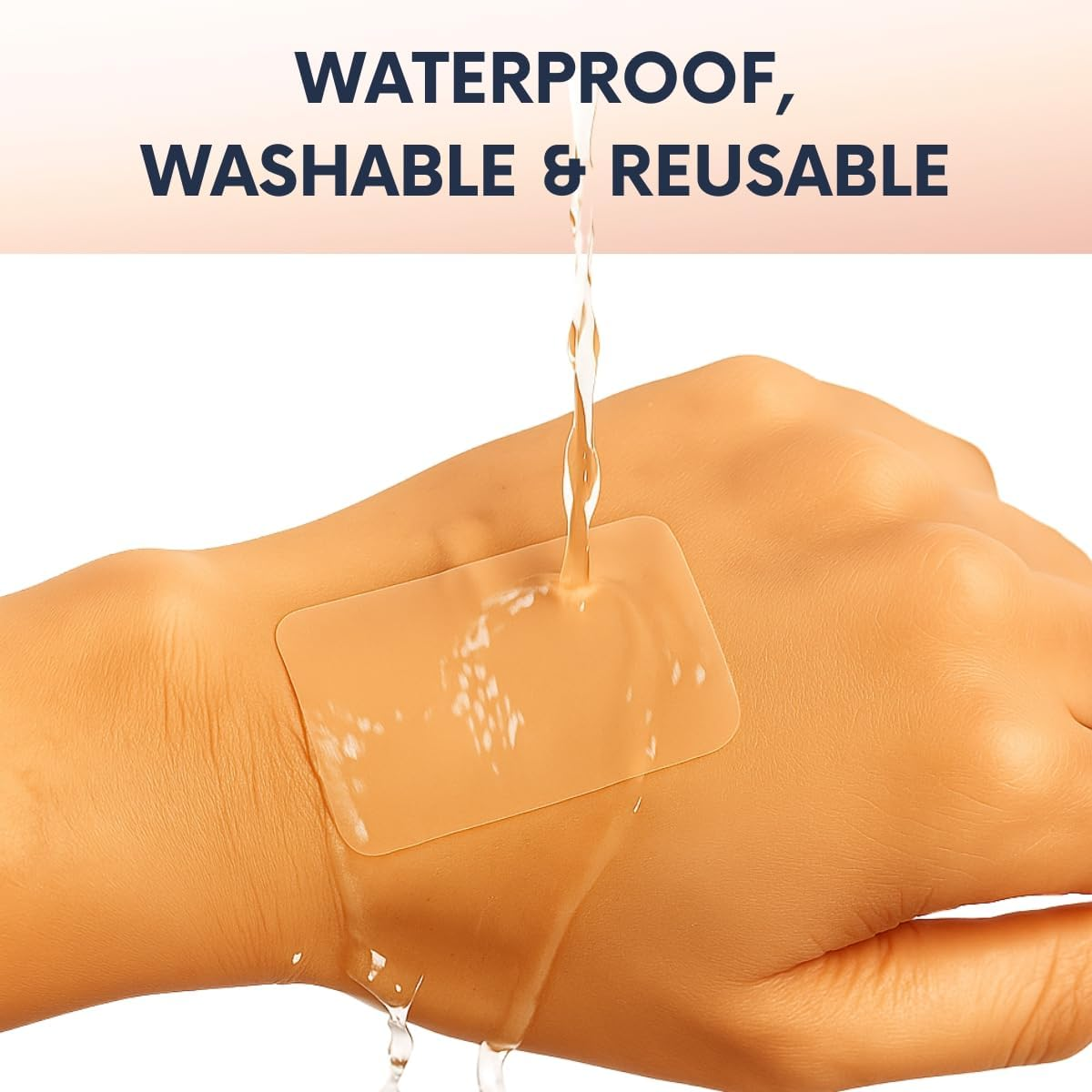 Dermalyn Silicone Scar Tape Roll (4Cm X 1.5M), Reusable Medical-Grade Silicone Scar Sheets for Surgery, C-Section, Burn, Keloid & Acne Scars image number 2