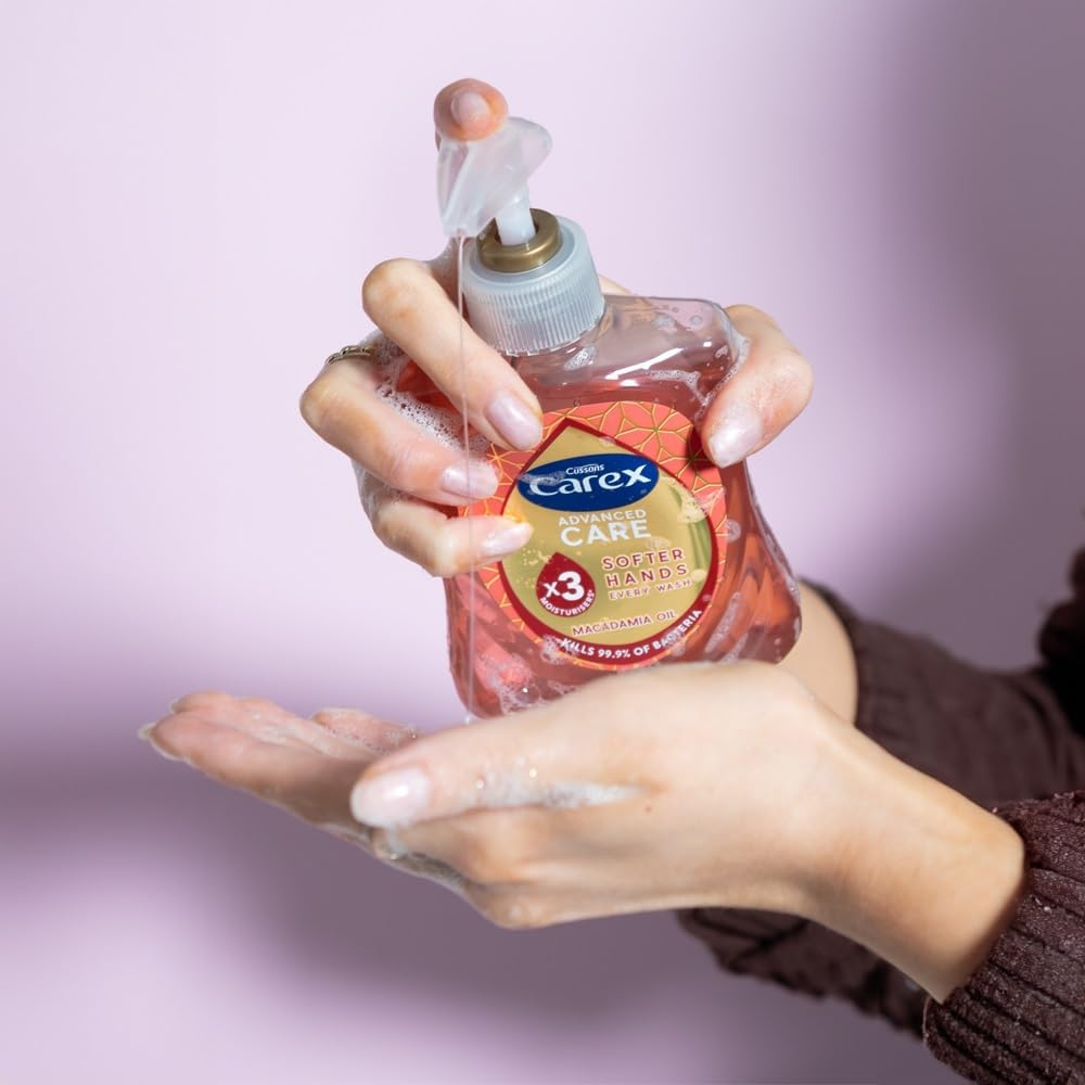 Carex Advanced Care Antibacterial Macadamia Oil Handwash, 6X250Ml image number 4