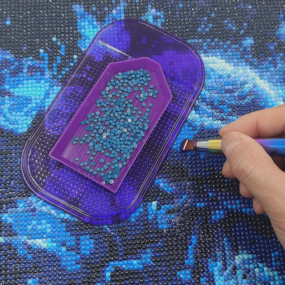 22 Pcs Diamond Art Paintings Pen Kits, 5D Diamond Art Painting Accessories Tool with 12 Pcs Screw Thread Tips for DIY Painting Crafts image number 3