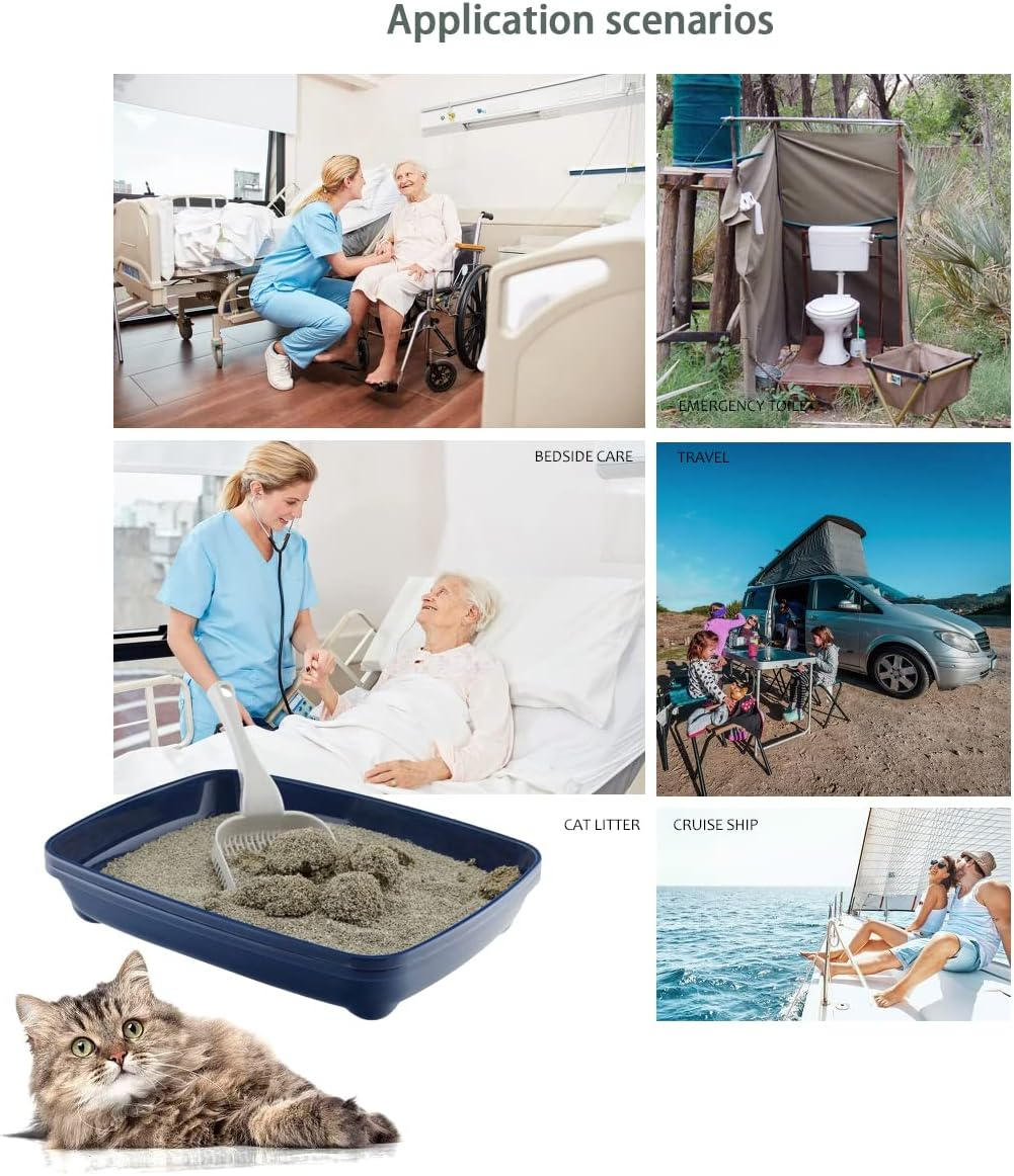 Wenge Urine Super Absorbent Powder, Deodorizer - 2LB - Poo Powder for Portable Toilet, Eco Absorbent Gel Liquid Waste Gelling - for Camping Portable Toilet, Urinals, Bedside Commodes, Pet Potty Etc image number 1