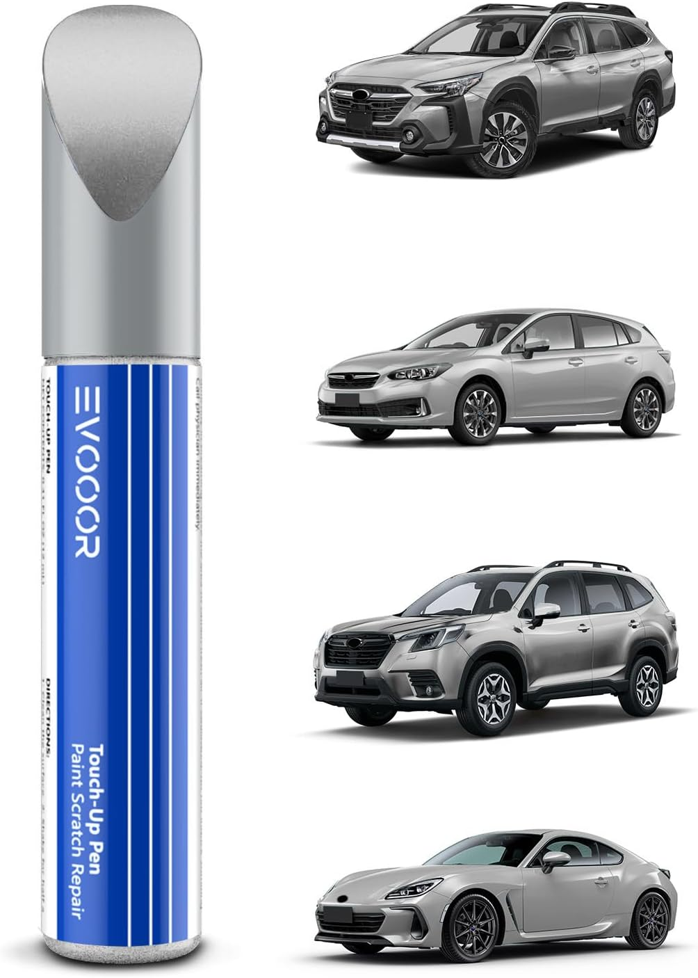 32J Obsidian Black Touch up Paint Compatible with Subaru Exact Match&ndash;Chips and Nicks Touch Up