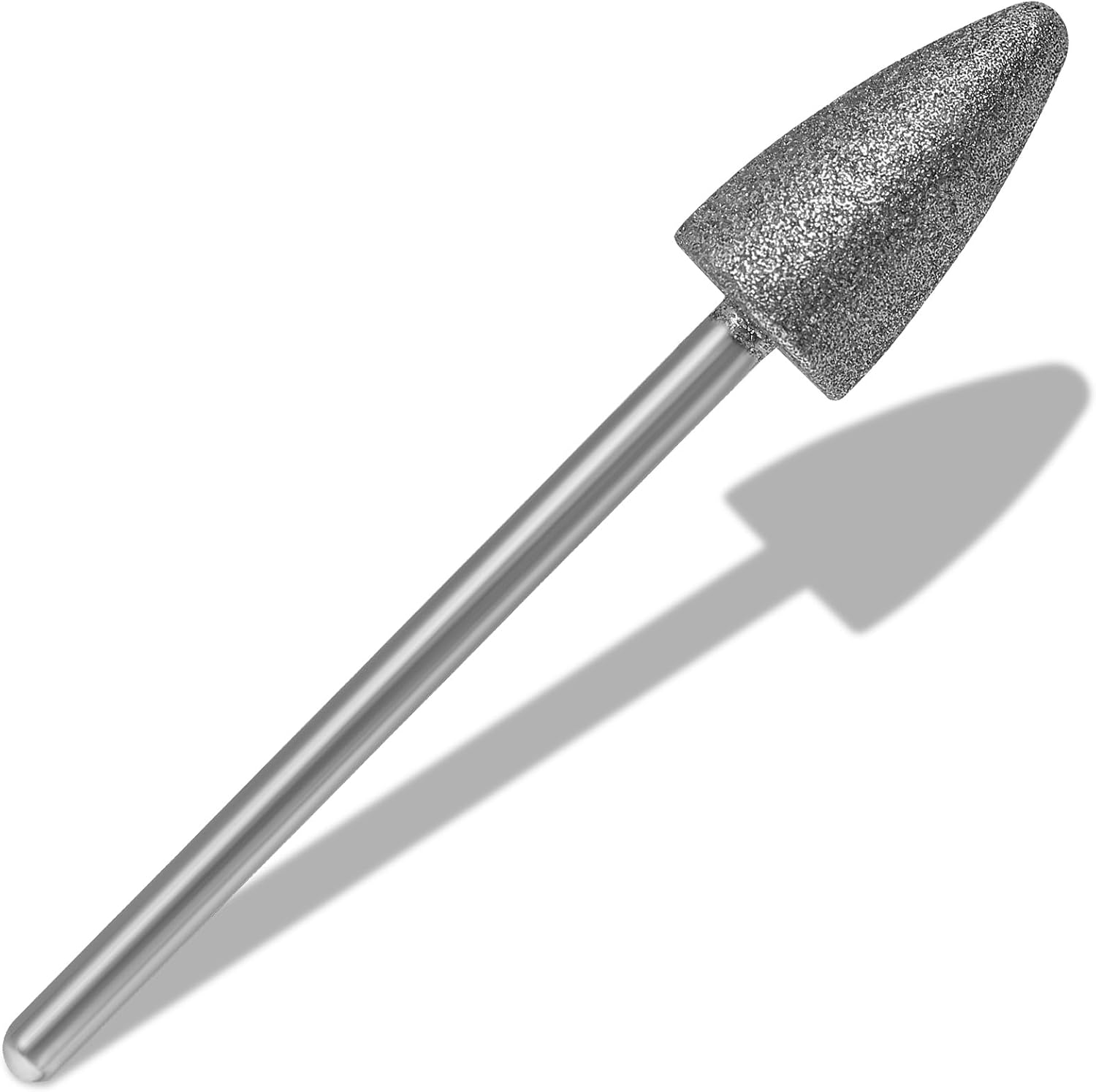 Vnjaoi Diamond Nail Drill Bits Safety Cuticle Drill Bit Nail Buffer Bit Pro Russian Electric File Bits for under Nail Dead Skin Cleaning Cuticle Remove Nail Art Design Manicure and Pedicure (Medium) image number 1