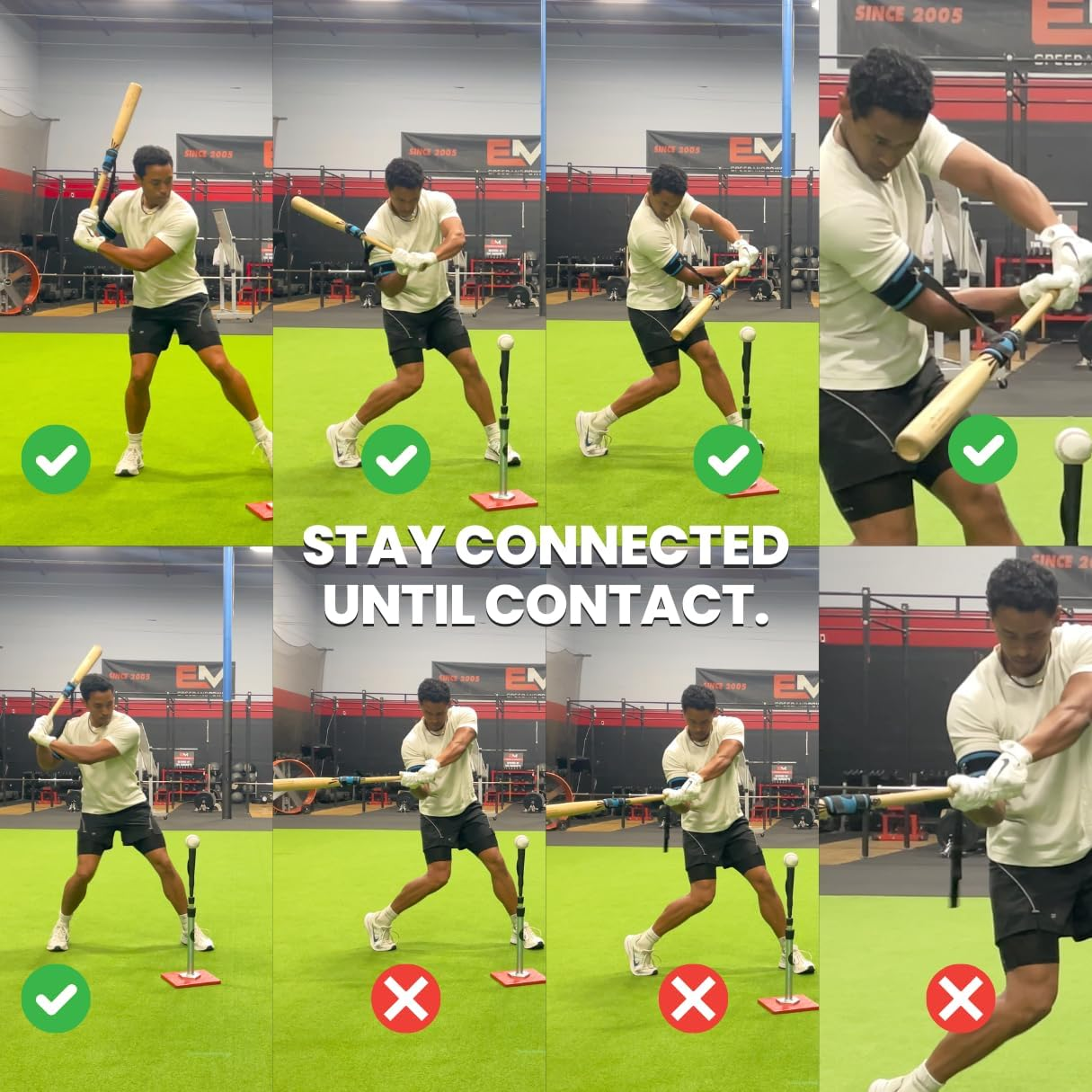 Applied Vision Sports Swing Lock Magnetic Baseball & Softball Batting Swing Trainer, Training Tool, and Batting Aid. image number 4