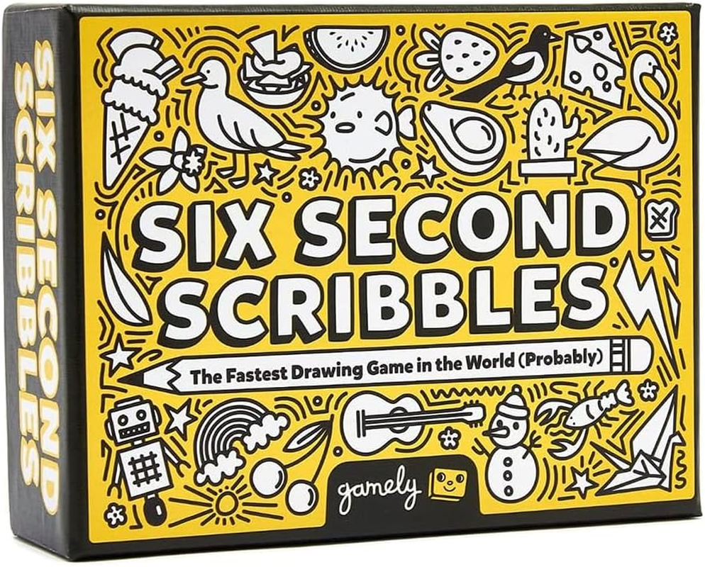 Moose Six Second Scribbles Card Game image number 2