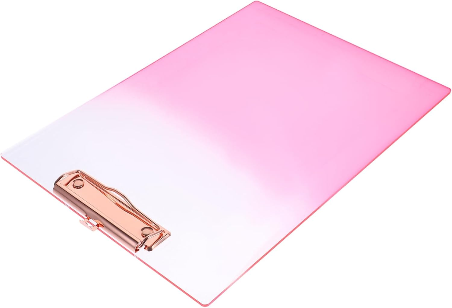 WHAMVOX Gradient Writing Board Clip Lightweight Document Storage Clipboard for Office School and Home Use for Students and Professionals