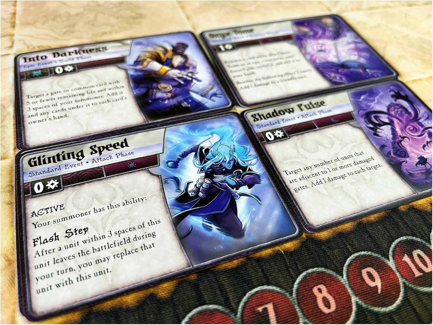 Plaid Hat Games Summoner Wars Second Edition Shadow Elves Faction Deck Board Game image number 1