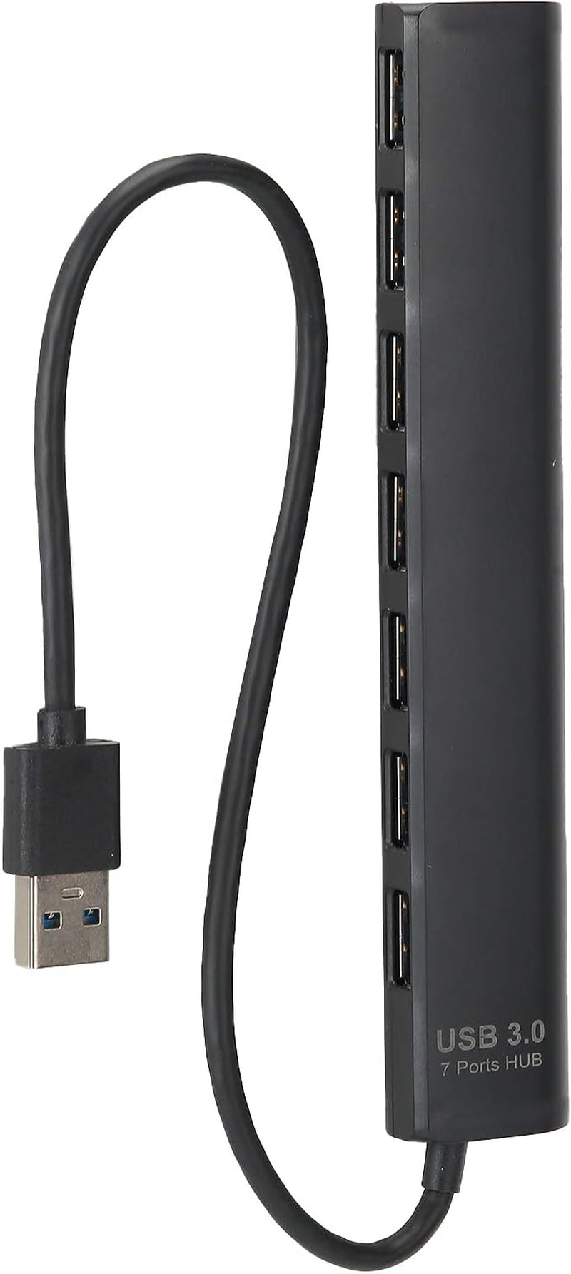 7 in 1 Hub, Black 5GB Plug and Play High Speed Transmission Network Adapter, for Office Home image number 1