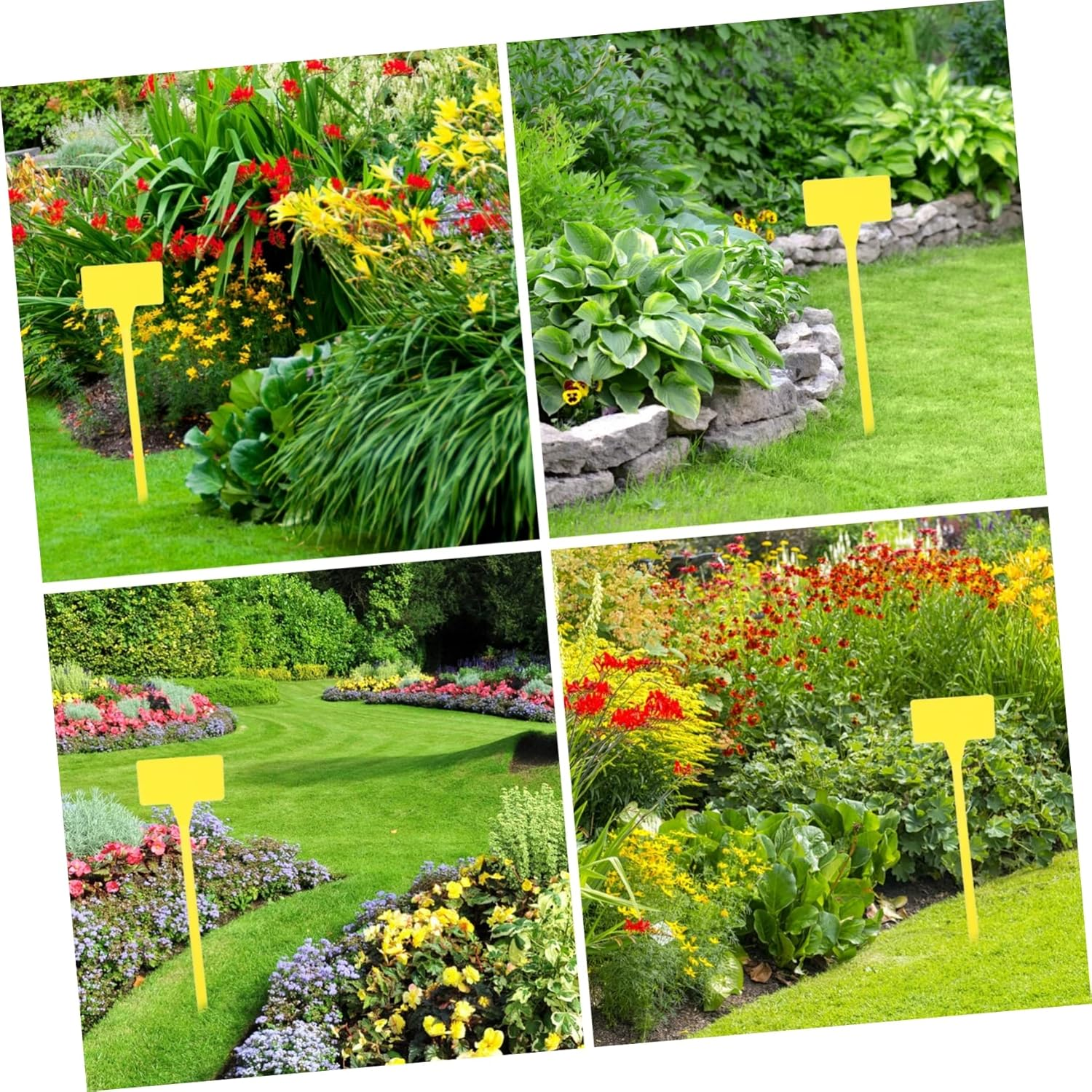 10Pcs Plant Labels Nursery Garden Tags Markers for Flower Plant Gardening Insert Card Re-Usable Small image number 3