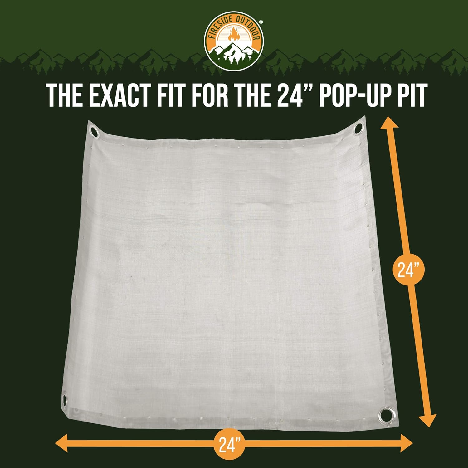 Campfire Defender Protect Preserve Pop-Up Pit 24" Fire Mesh image number 6