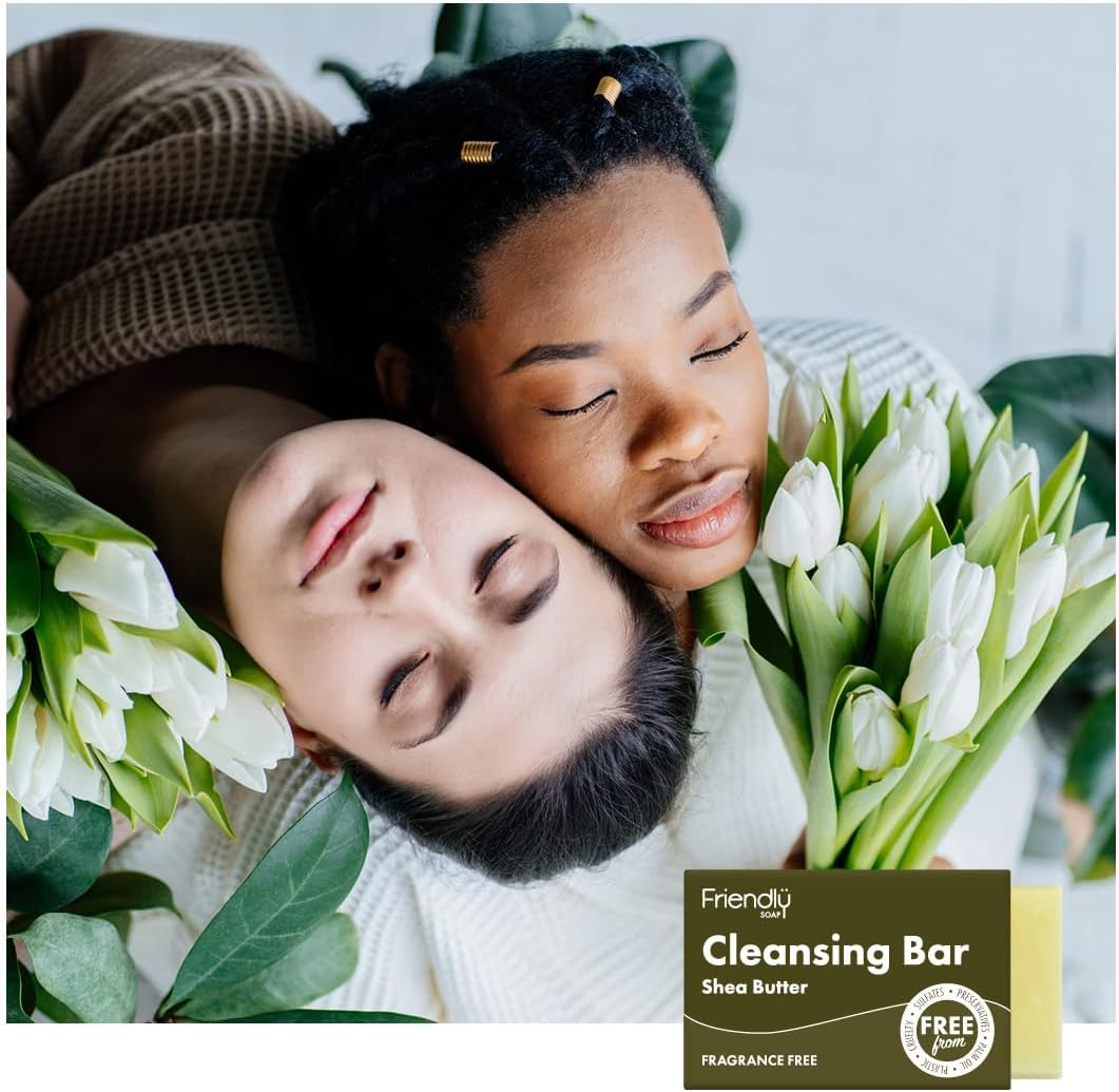 Natural Handmade Shea Butter Facial Cleansing Bar image number 2