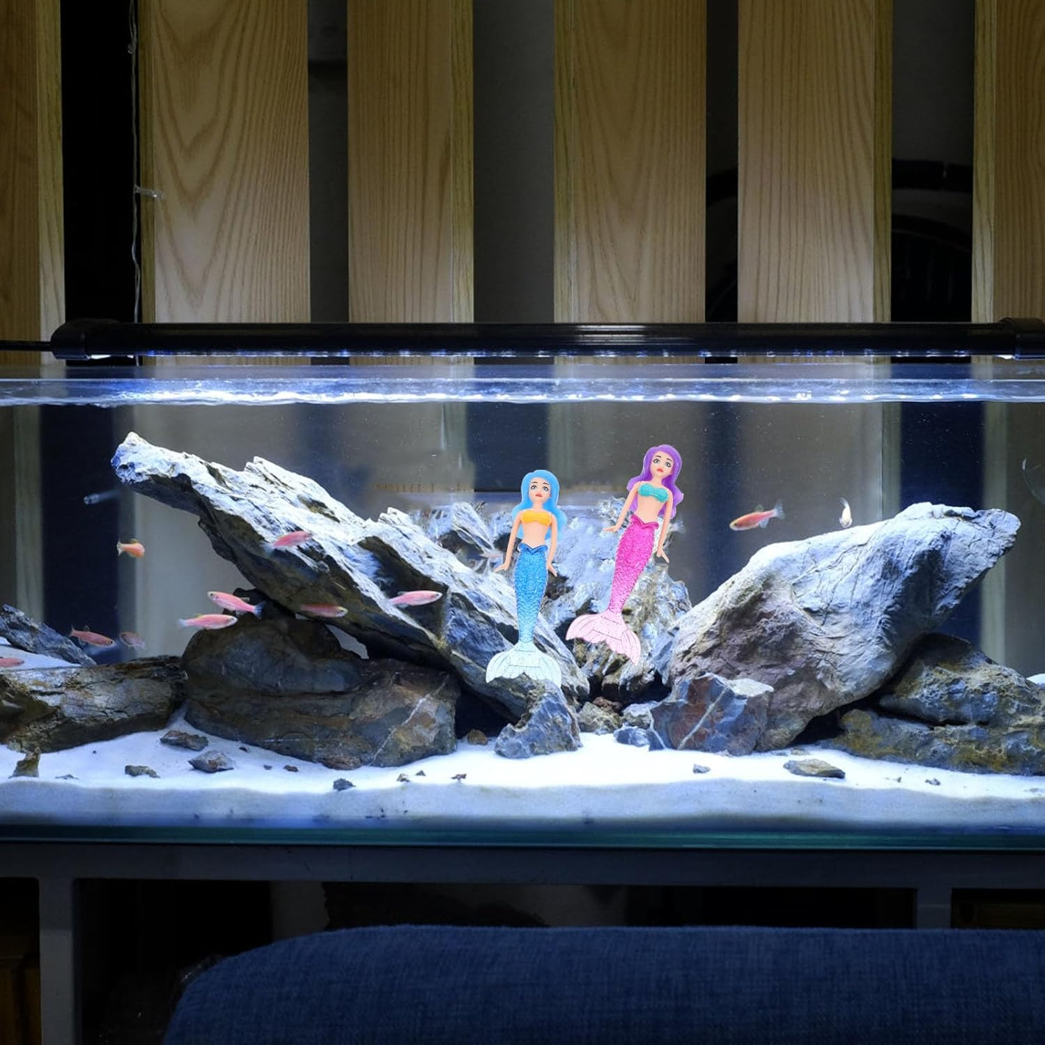 4Pcs Diving Toys Swimming Pool Water Swimming Toys Pool Diving Game Sinking Mermaid Toy Pool Games Pool Toys for Water Toy for Pool Rings for Diving Plastic ERINGOGO image number 6