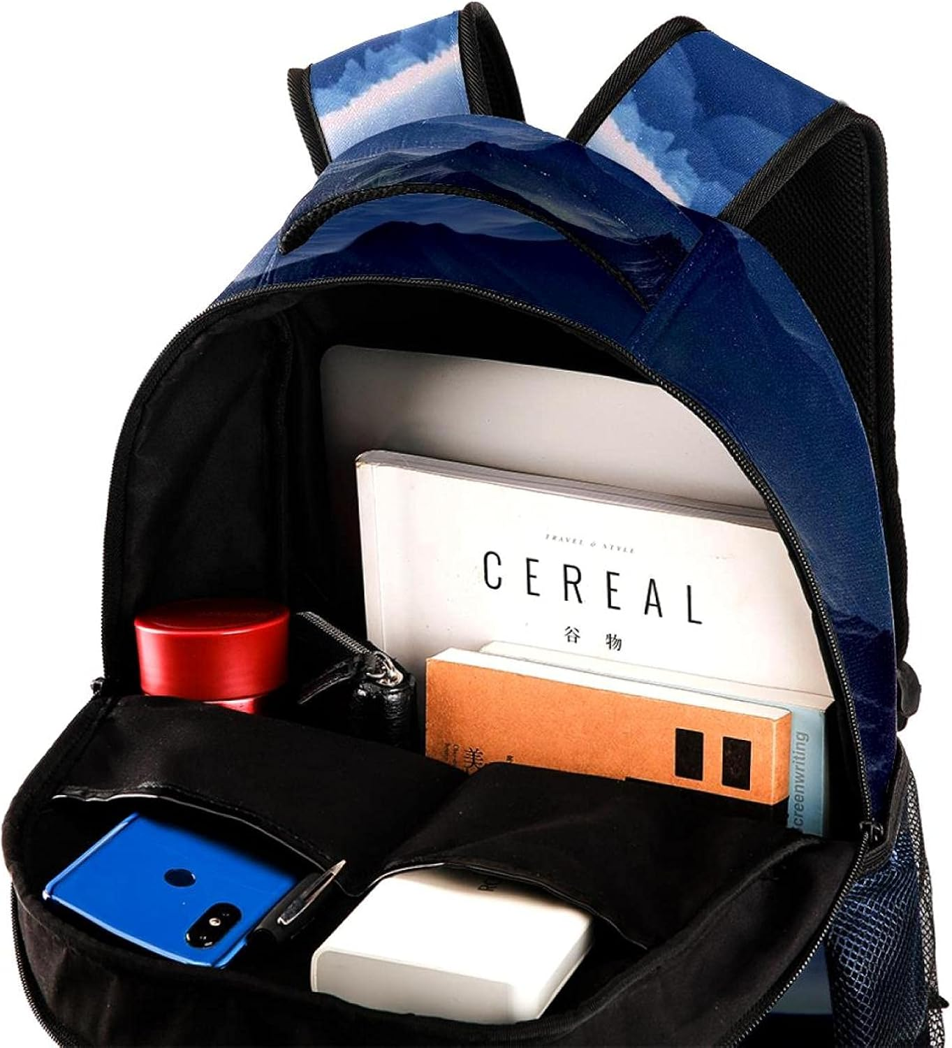 Planet Sience Fiction Fantasy World Backpack Students Shoulder Bags Travel Bag College School Tote Backpacks image number 1