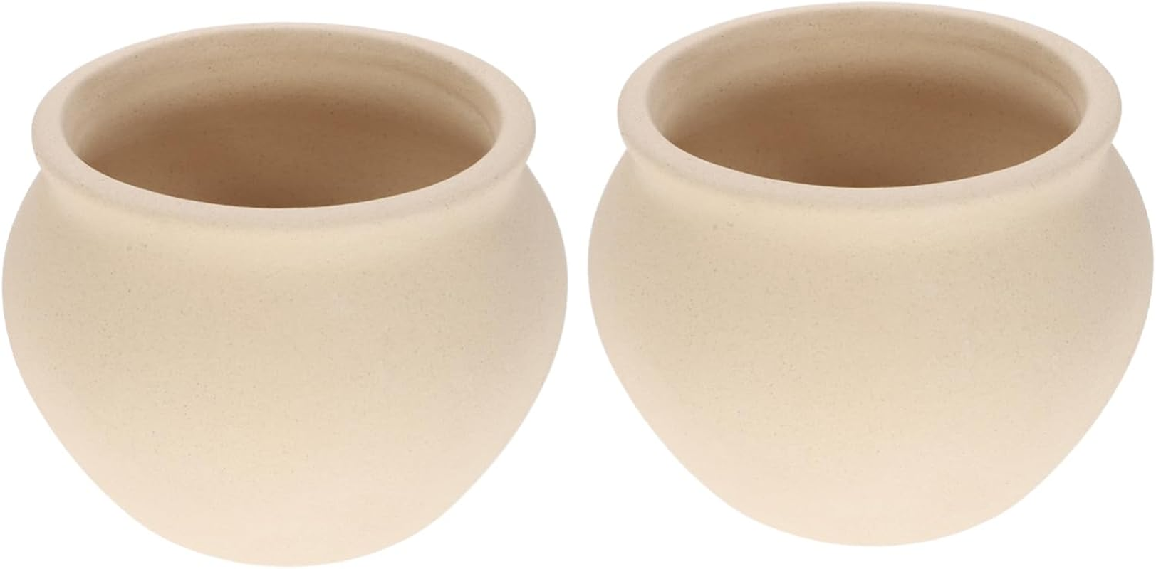 INOOMP 2Pcs Ceramic Flower Planting Pots Household Garden Supplies for Desktop Indoor Garden Decoration image number 6