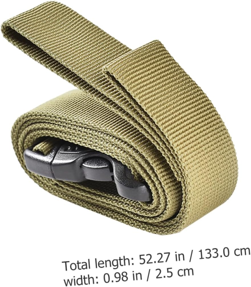 Baluue Adjustable Luggage Straps Buckles for Travel Camping Carrying Suitcase image number 4