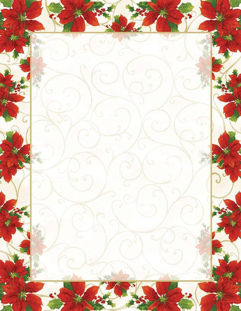 Great Papers! Pretty Pansies Letterhead, 80 Count, 8.5"X11" (2014313) image number 1