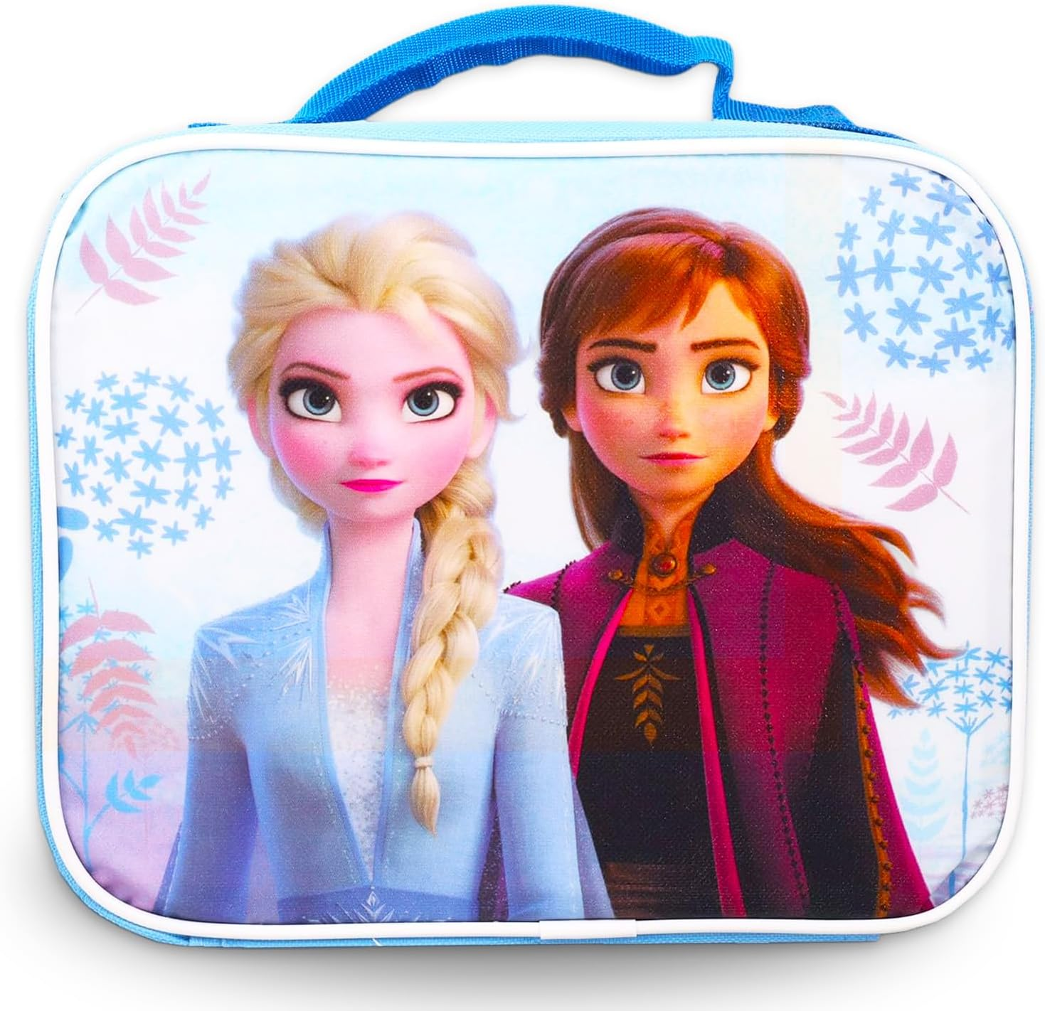 Disney Frozen Backpack and Lunch Box Set - Bundle with 16&rdquo; Frozen School Bag, Lunch Bag, Water Bottle, Stickers, Bookmark, More | Elsa and Anna Backpack with Lunchbox image number 2