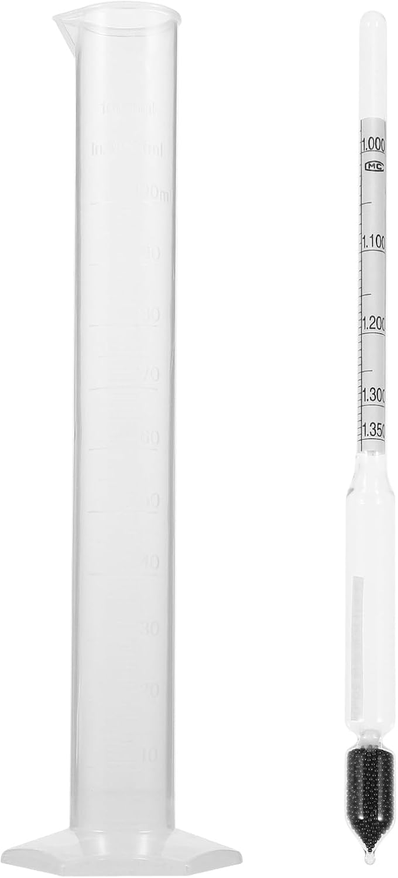 Mobestech Hydrometer -HOL Meter Kit: Hydrometer -HOL Tester -HOL Hydrometer for Li- Proofing Distilling 0-35+