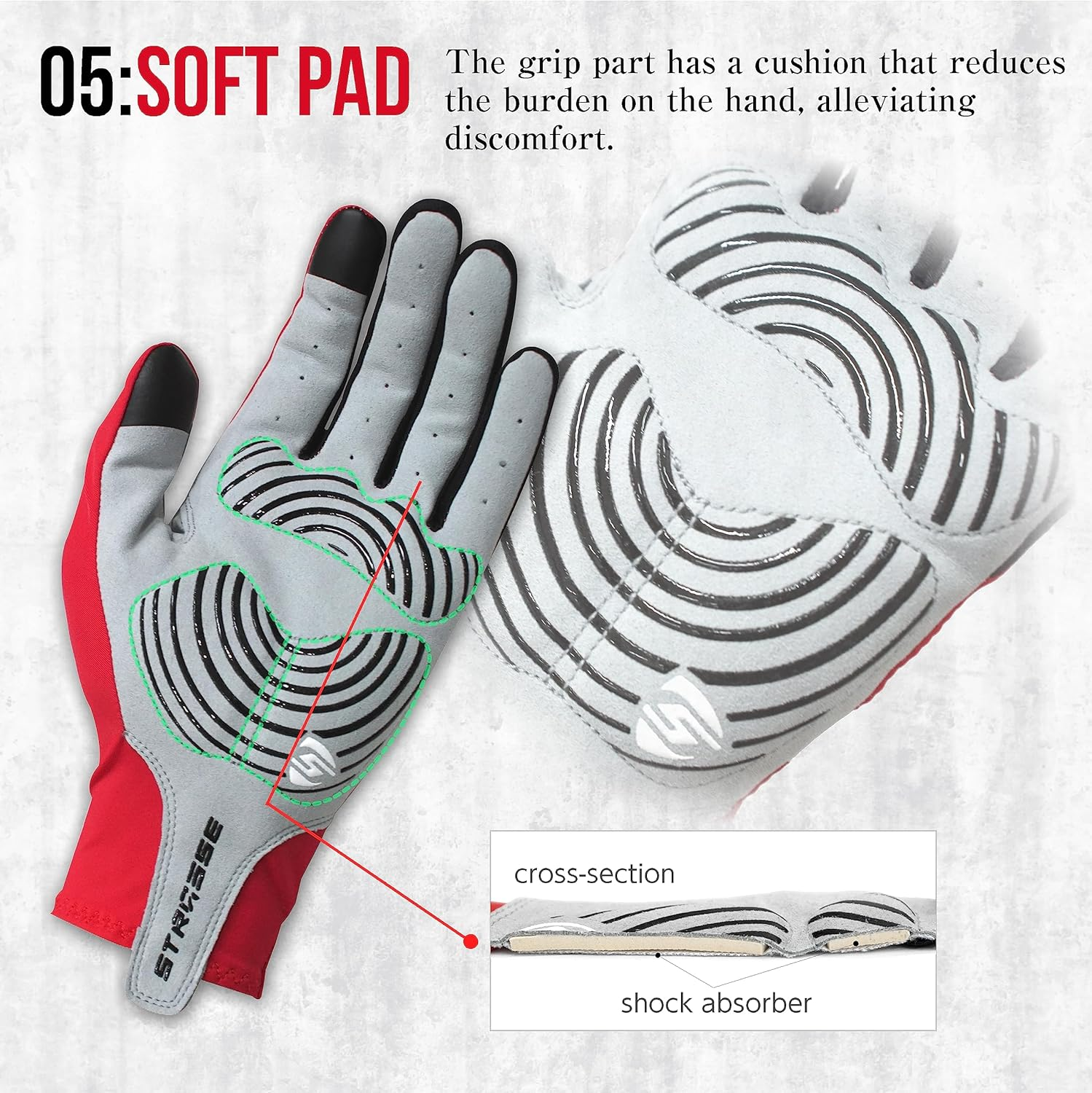 STRASSE Gaming Gloves, Racing Gloves, Gaming Gloves, Simulator, Strasse Hankon