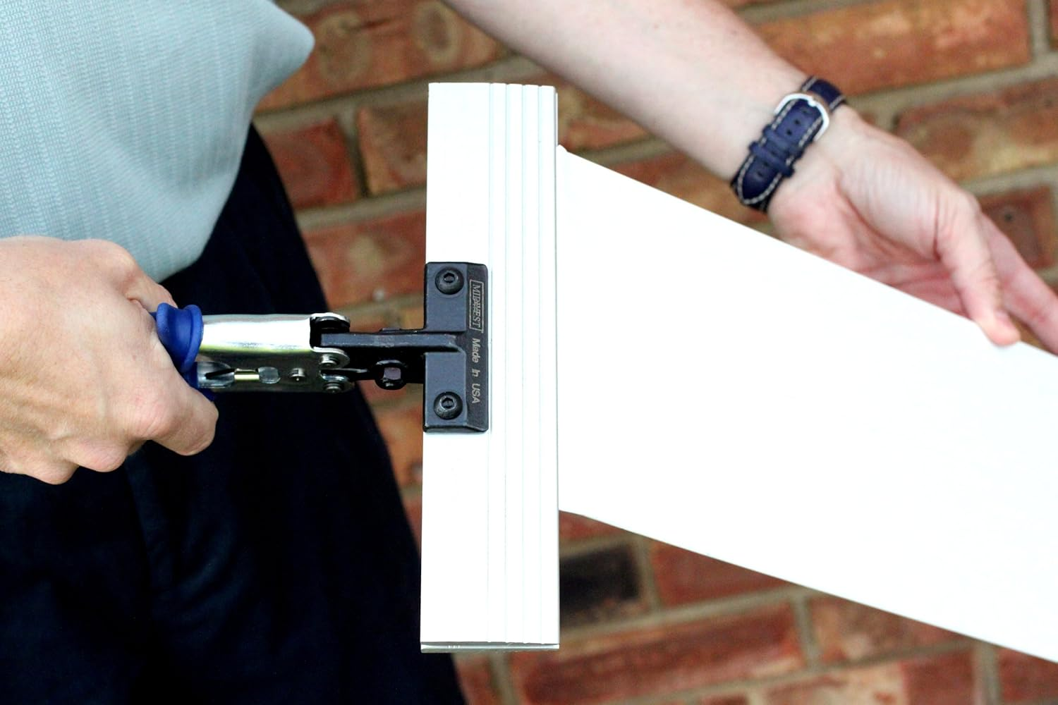 Midwest Seamer Set - 5 & 9 Inch Offset Sheet Metal Bender Set with Aluminum Blades & Kush'N-Power Comfort Grip Handle - MW-SO59 image number 1