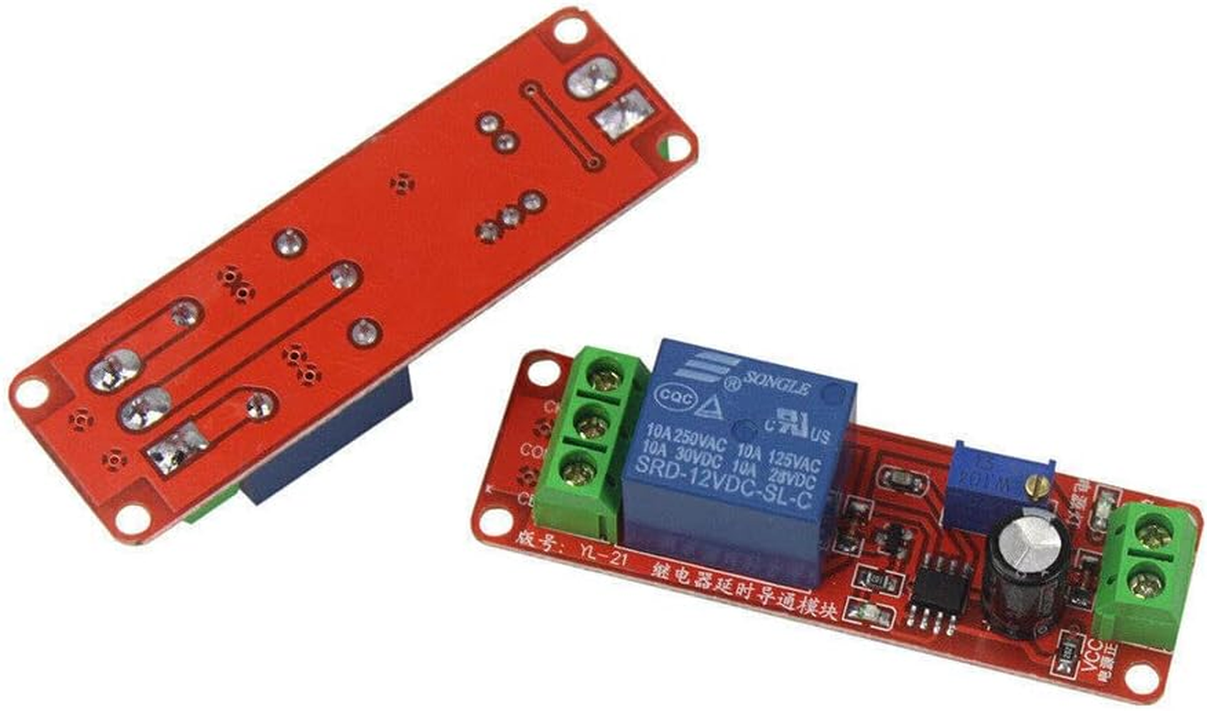 12V DC Adjustable Timer Switch Module Time Delay Relay NE555 - STOCK image number 3