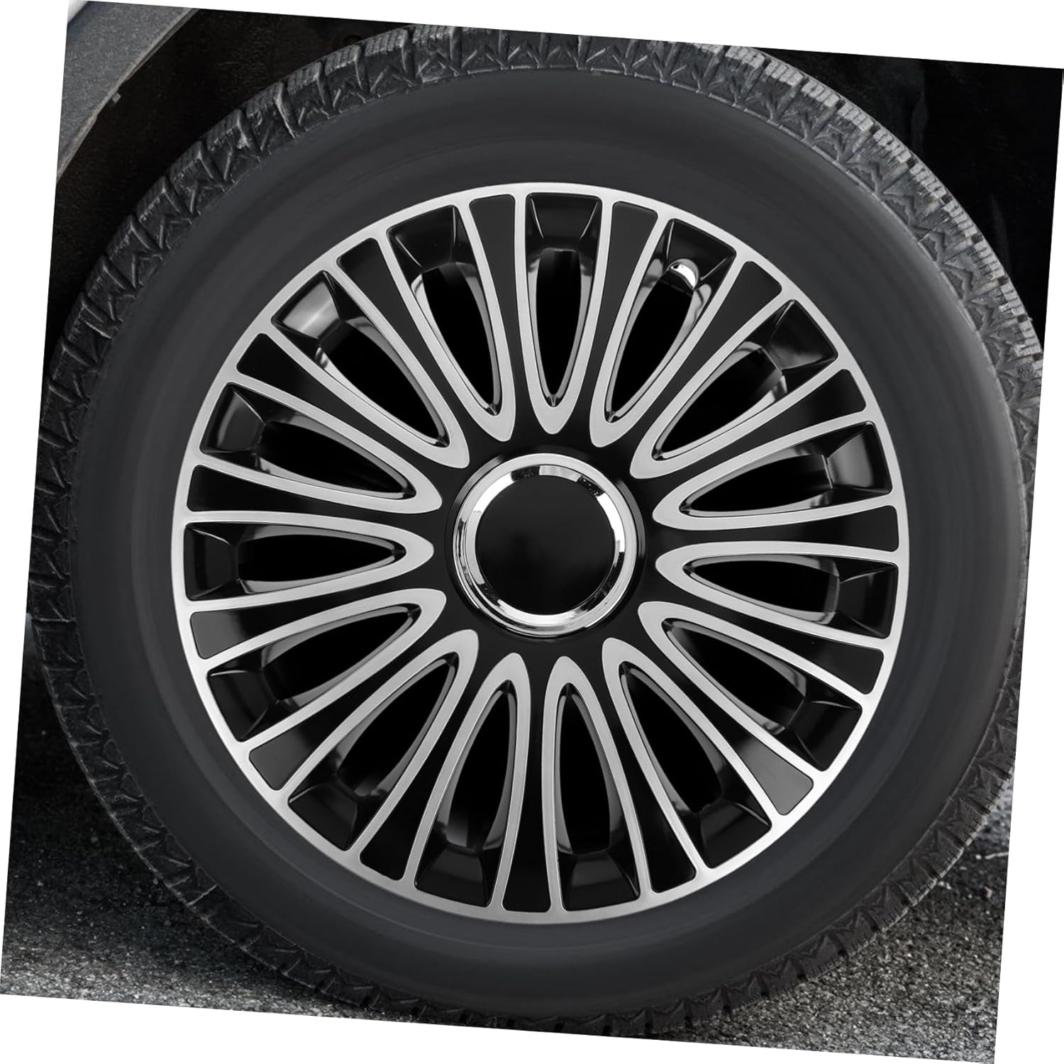 SOESFOUFU Wheel Rim Cover Hubcaps Automotive Hub Covers Car Wheel Cap Protective Shield Fitment image number 1