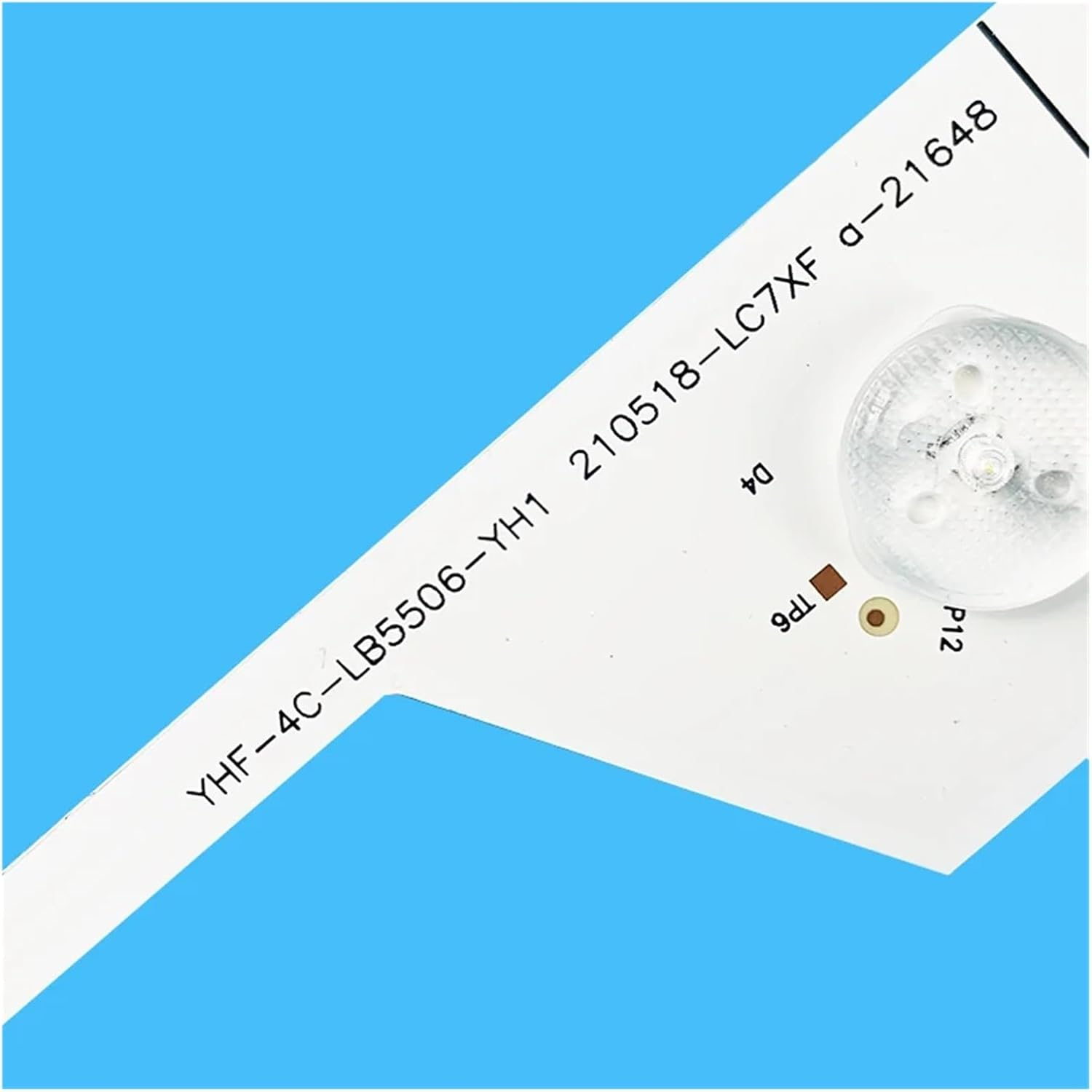 LED Backlight Strip for 55' TV TMT_55E5800_10X6_3030C_6S1P_W44 YHF-4C-LB5506-YH1 55FA3203 55FA3213 D55A561U B55A85 image number 2