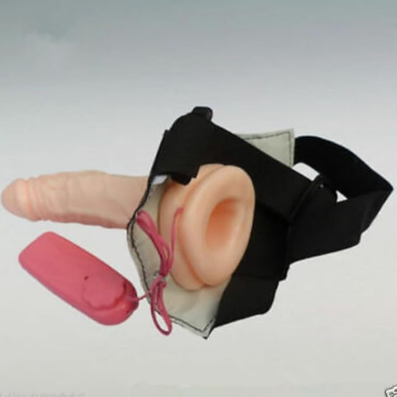 Strap on Dildo Vibrator Dildo Penis G Spot Dildo Vibrators Penis Sex Toys Hollow Silicone Penis Sleeve Adult Sex Toys Men Women Couples