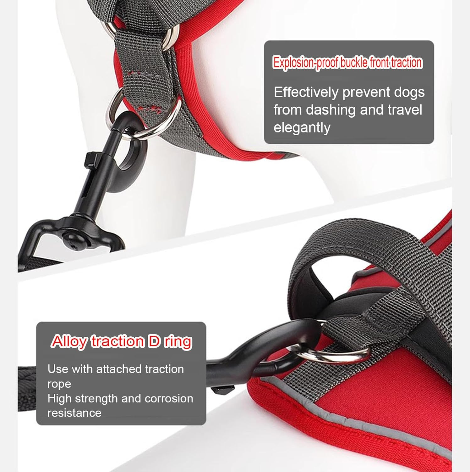 Pet Supply Pet Harness Dog Harnesses Dog Vest Harness Dog Harness with Leash Pet Vest Harness Pet Supplies Vest Style Rope Pets Supplies,B-Small image number 1