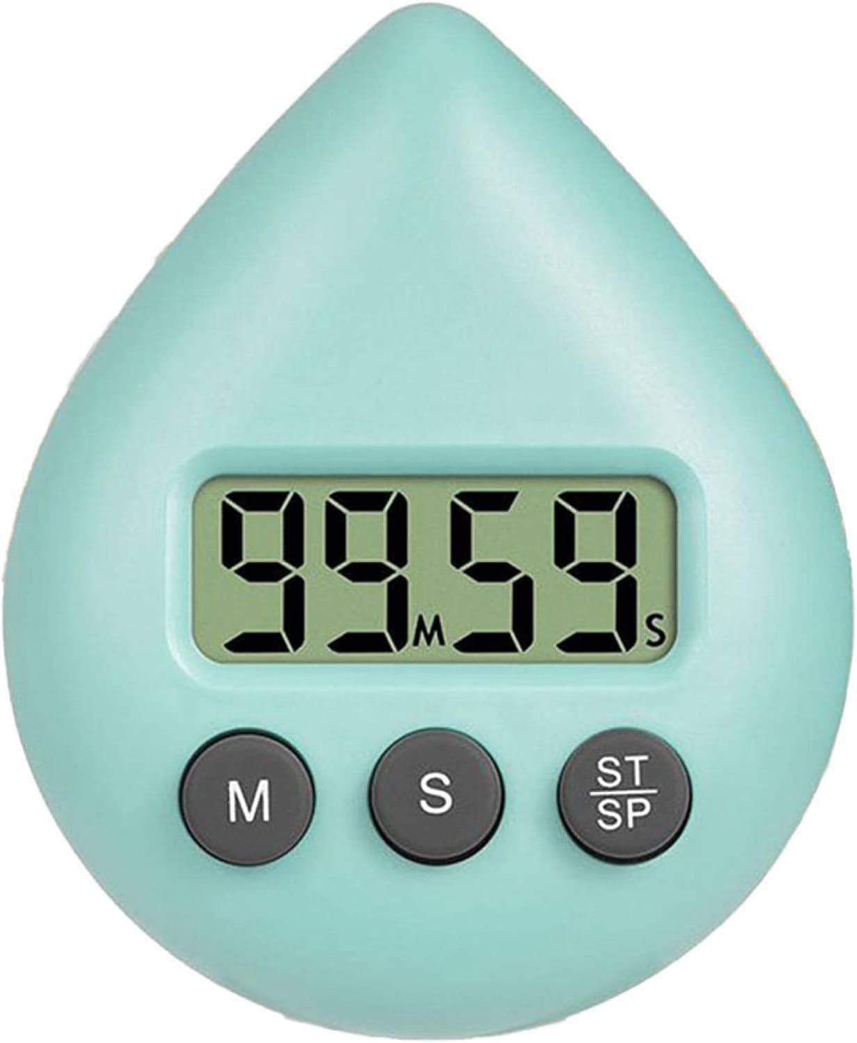 Shower Timer Waterproof for Kids,Adults New Digital Shower Timer with Suction Cup Energy Saver Digital Timer (Light Green) image number 6