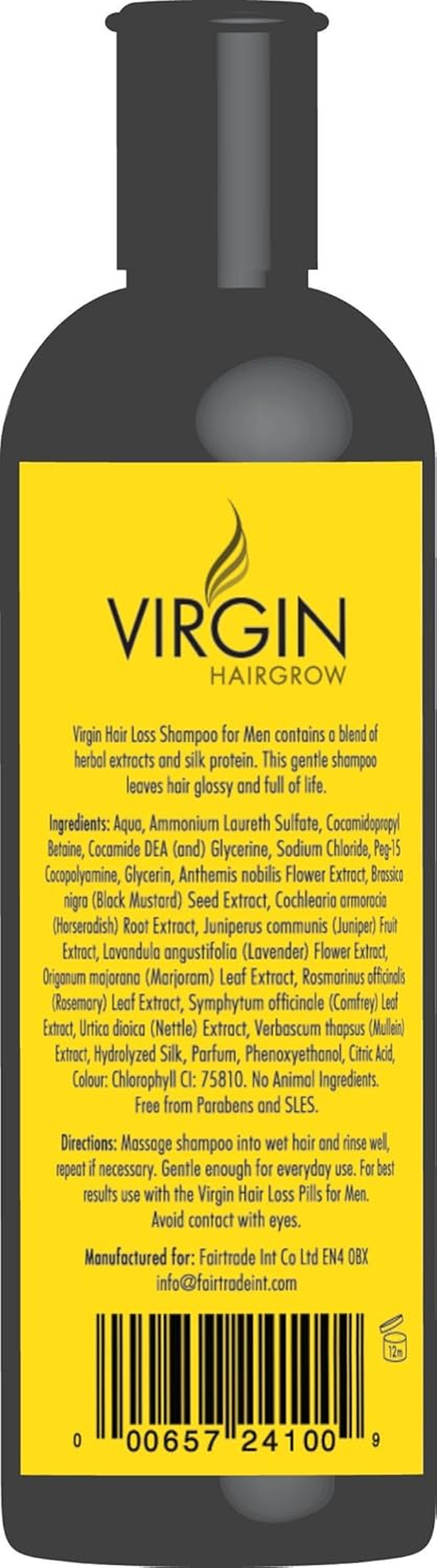 VIRGIN HAIR REGAIN SHAMPOO - GROW THICK HEALTHY HAIR in 30 DAYS!! image number 2
