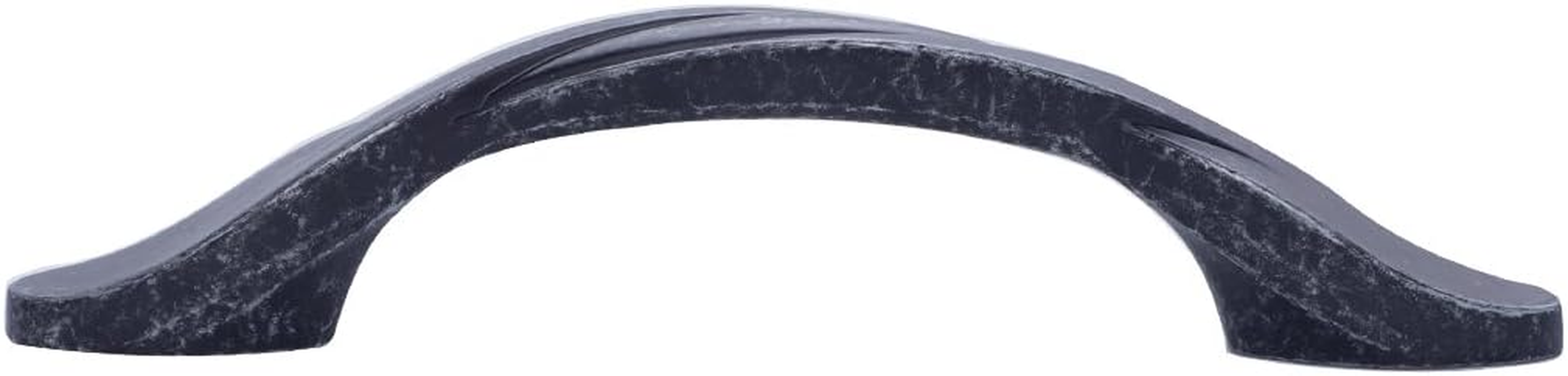 Amazon Basics Twisted Cabinet Handle, 4.5-Inch Length (3-Inch Hole Center), Antique Silver, 10-Pack image number 4