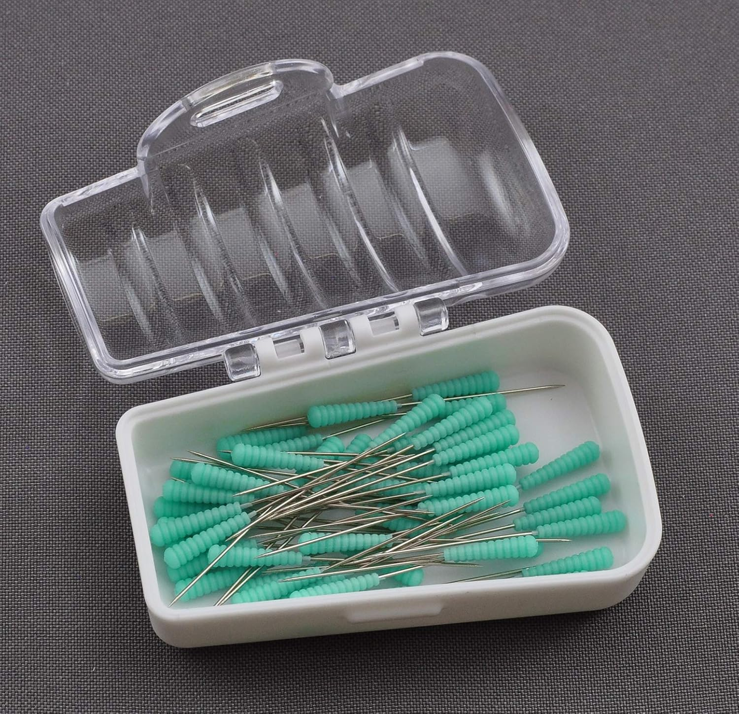 Taylor Seville Originals Comfort Grip Patchwork Fine Magic Pins-Sewing and Quilting Supplies and Notions-Sewing Notions-50 Count