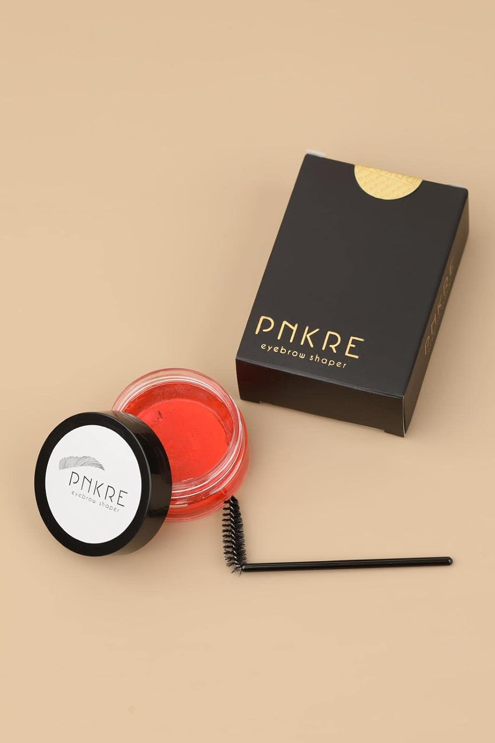 PNKRE Eyebrow Wax Shaping Soap Extra Durable Durable Shaper Gel, Styling Pomade Makeup Balm for Fuller and Thicker Eyebrows 25 Ml image number 5