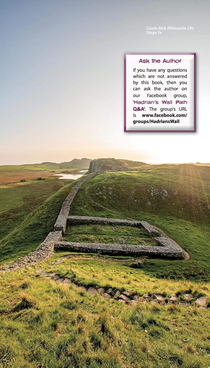 Trekking the Hadrian'S Wall Path (National Trail Guidebook with OS 1:25K Maps): Real OS 1:25K Maps Inside image number 4