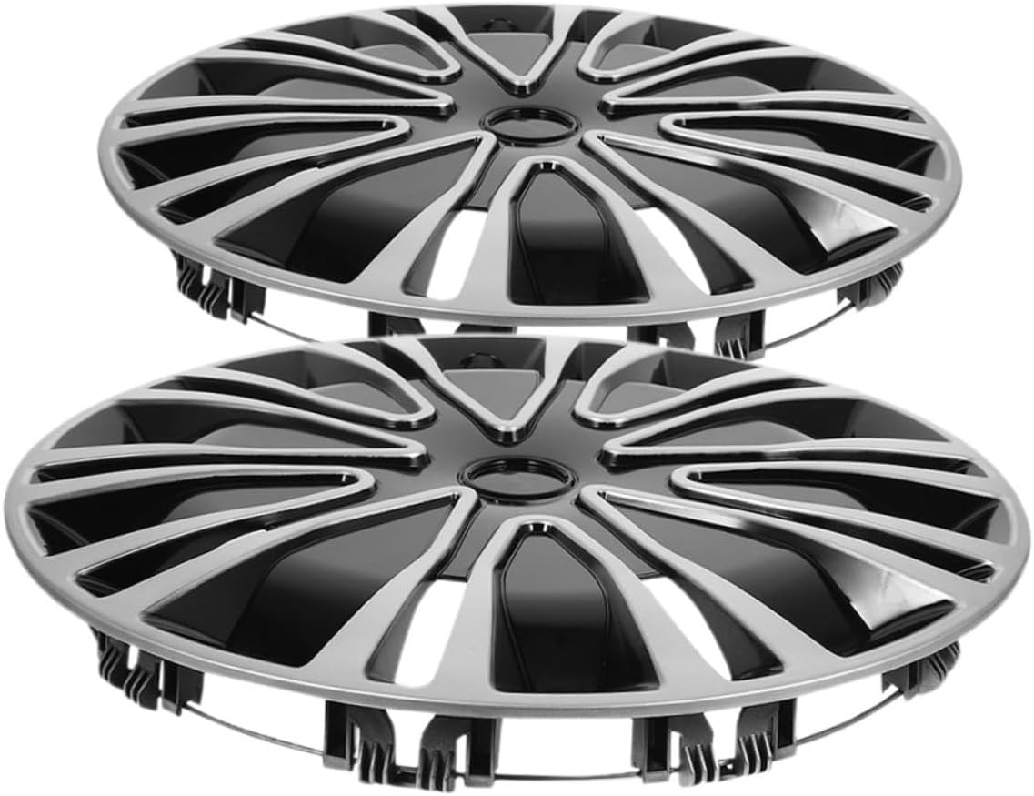 BUGUUYO 2Pcs Decorative Hub Caps for Car Wheel Covers Automotive Rims Accessories image number 5