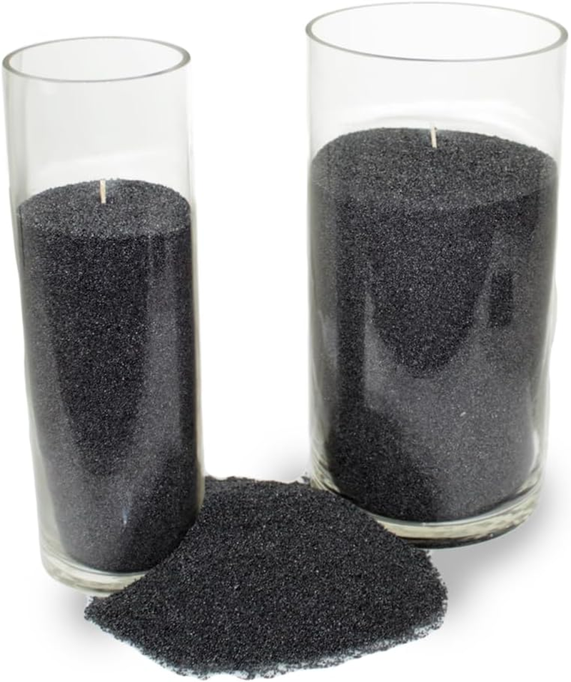 PARTY BESTBUY Pearl Candle Wax,2.2Lb Colorful Wax,Crystal Natural Refillable Powder Sand Candles, Granules Self Melting Beaded Wax Sand for Home Decor,Powder Candle with 10Wicks,Diy Candle (Purple)