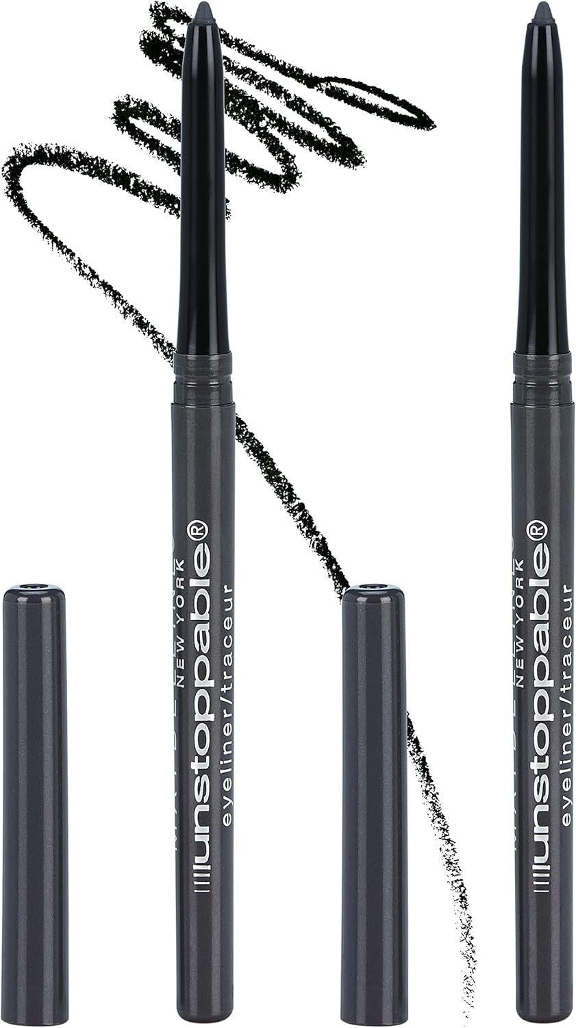 Maybelline Unstoppable Mechanical Eyeliner Pencil Dual Pack, Sapphire, 0.02 Oz