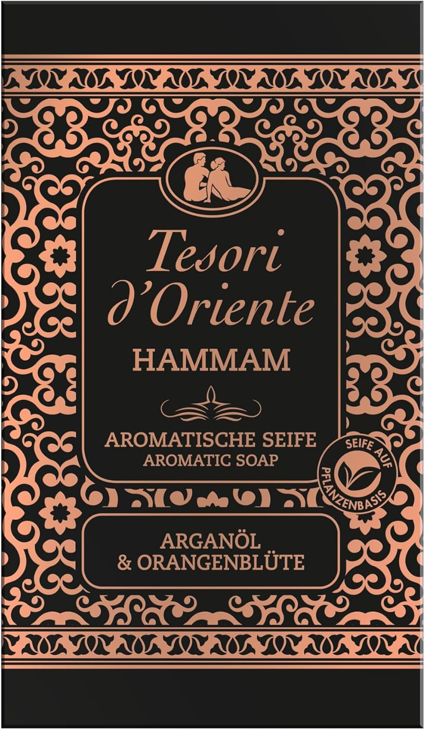 Tesori D'Oriente Solid Soap 'Hammam', 125 G, Aromatic Hand Soap with Argan Oil and Orange Blossom, Body Soap for Gentle Cleansing of the Skin, Ritual for Body & Senses image number 6