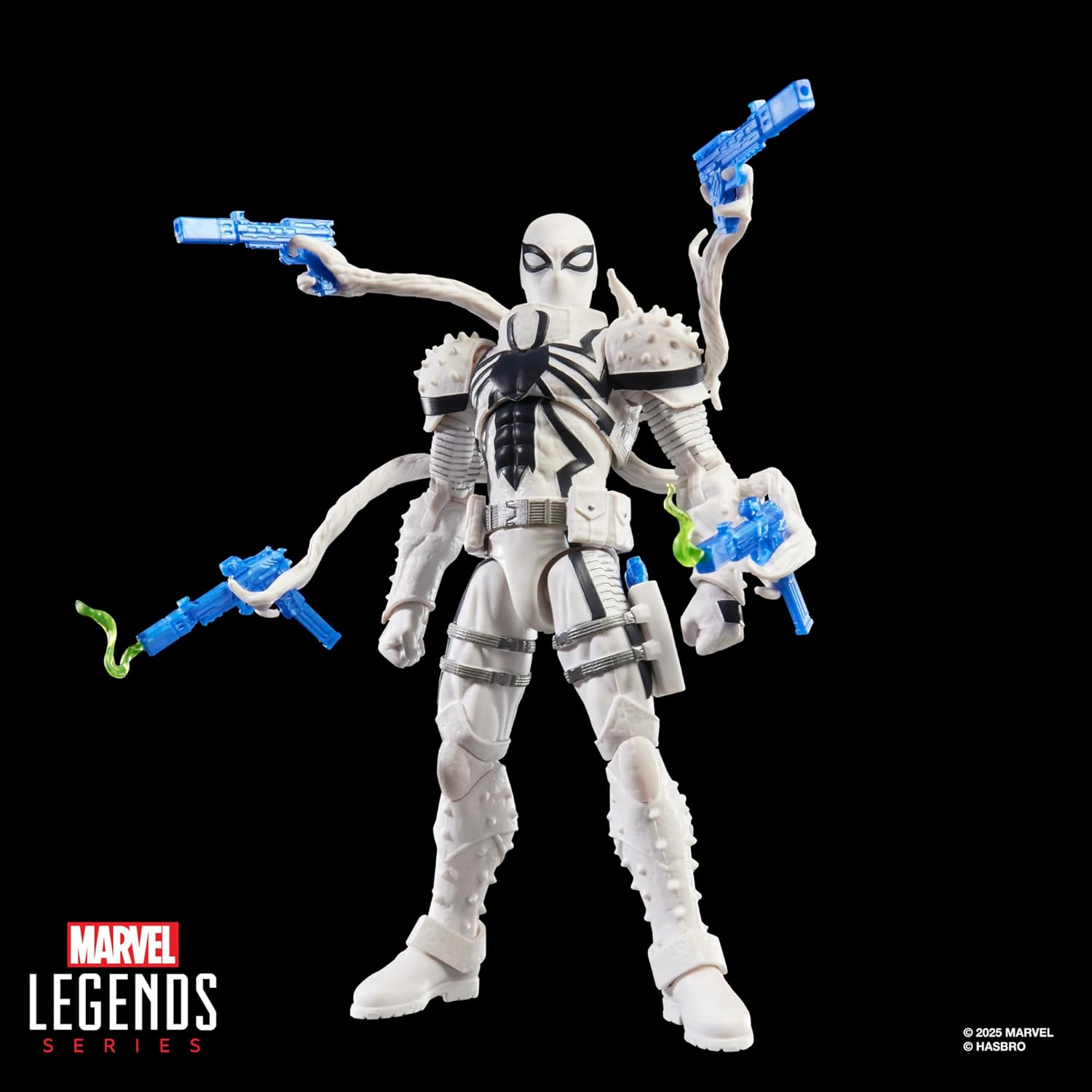 Marvel Legends Series Magic: the Gathering Agent Anti-Venom, 6-Inch Spider-Man Action Figure Toy plus Exclusive Foil Collectible Card Game Trading Card image number 5