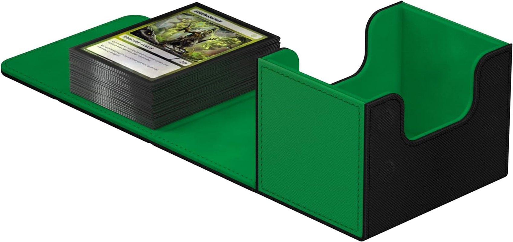 Ultimate Guard 100+ Synergy Sidewinder Deck Box, Black/Red