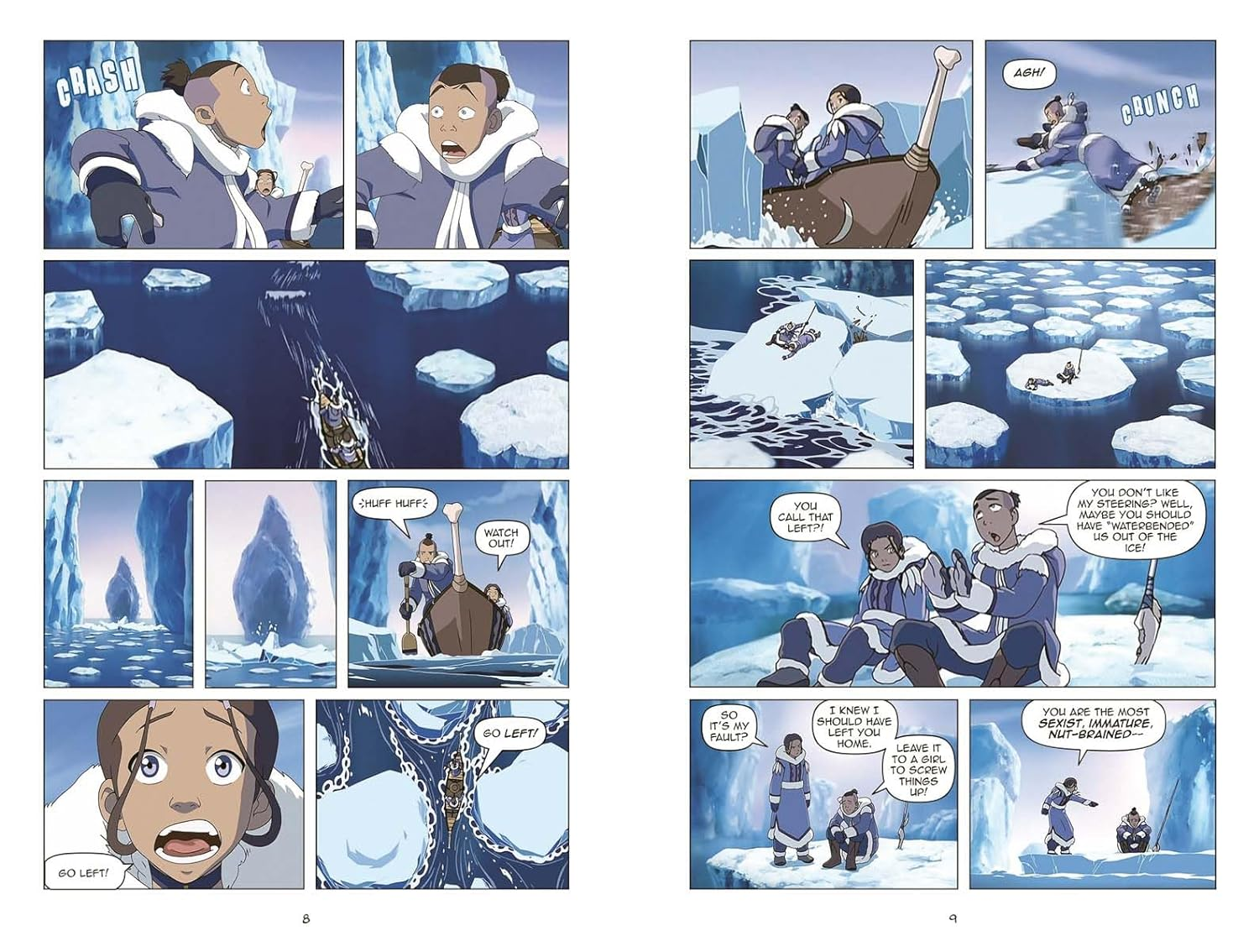 Avatar the Last Airbender: Book 1: Water, Volume 1 (Nickelodeon: Screen Comix) image number 4