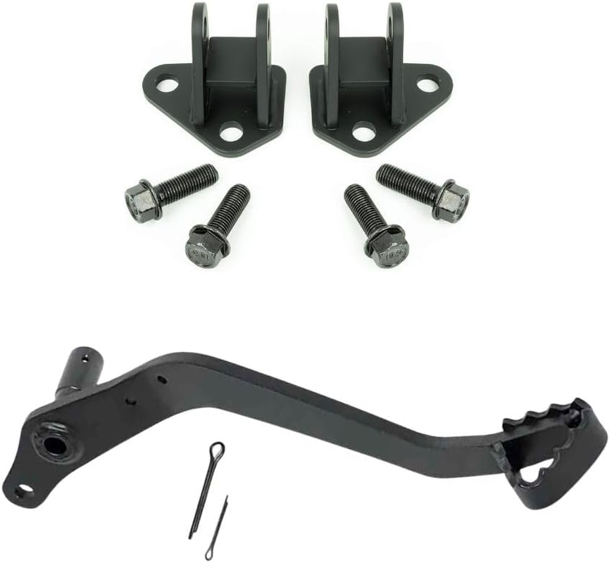 Dango Design (Upgraded 2025) DR650 Footpeg & Rear Brake Lever Lowering Kit | Fits 1996-2024 | 2"/50Mm Lower than Stock