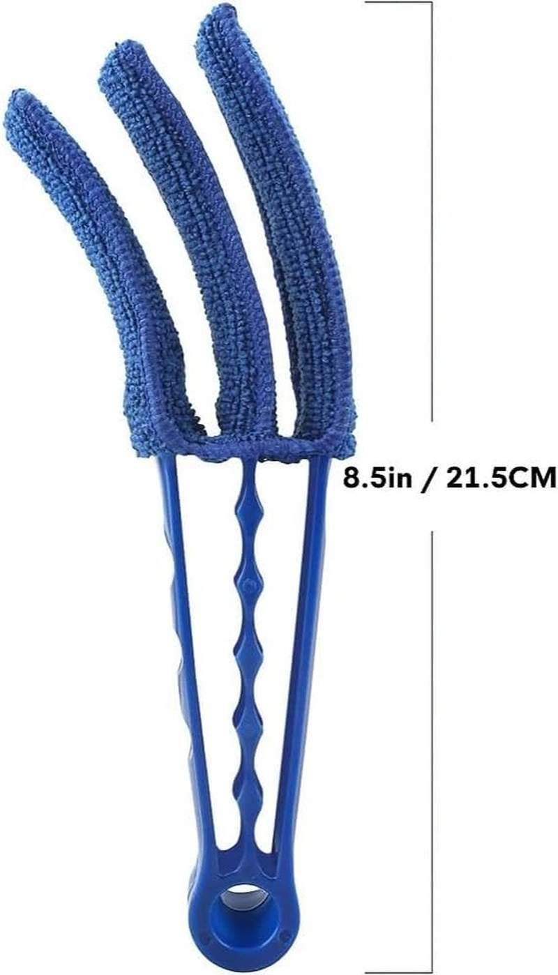 Window Blind Cleaner Tool with ABS & Microfiber, Washable Reusable Sleeves, Compatible with Window, Car & AC Blinds &ndash; CRFY image number 1